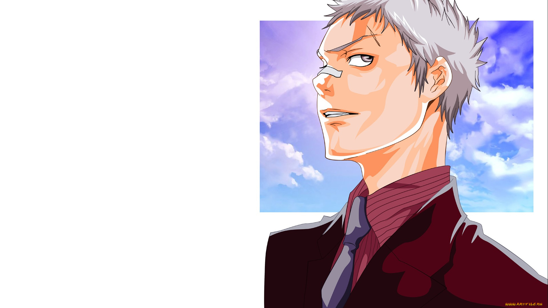 аниме, katekyo, hitman, reborn, парень