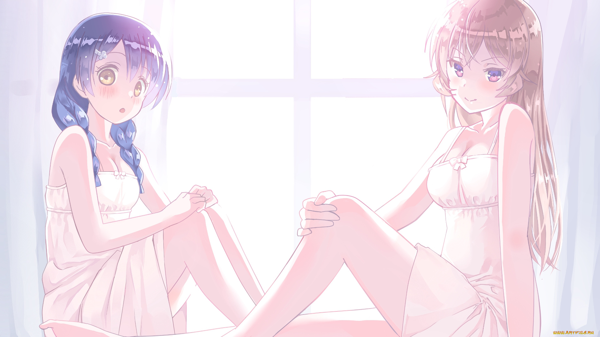 аниме, shokugeki, no, soma, взгляд, фон, девушки