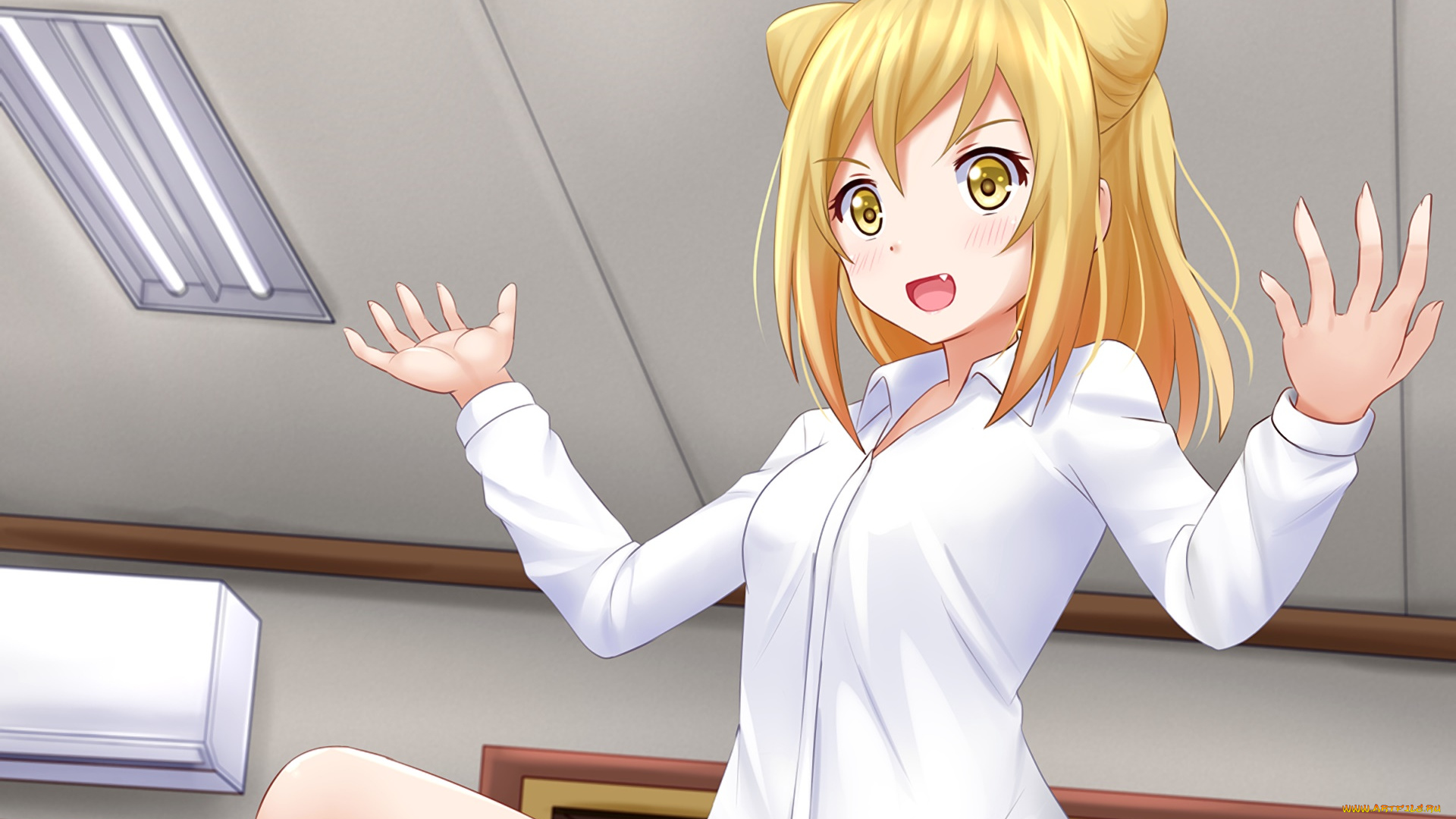 аниме, unknown, , другое, девушка, фон, взгляд