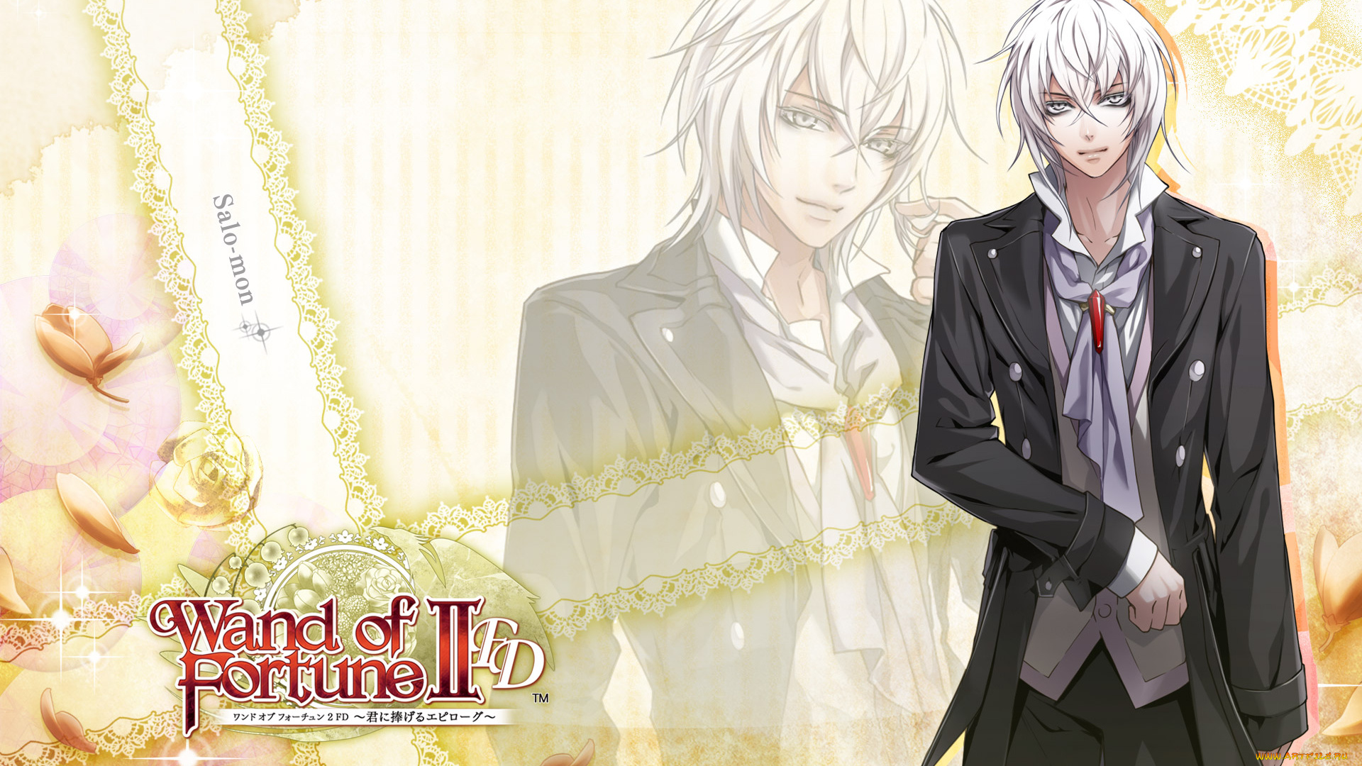 аниме, wand, of, fortune, парень