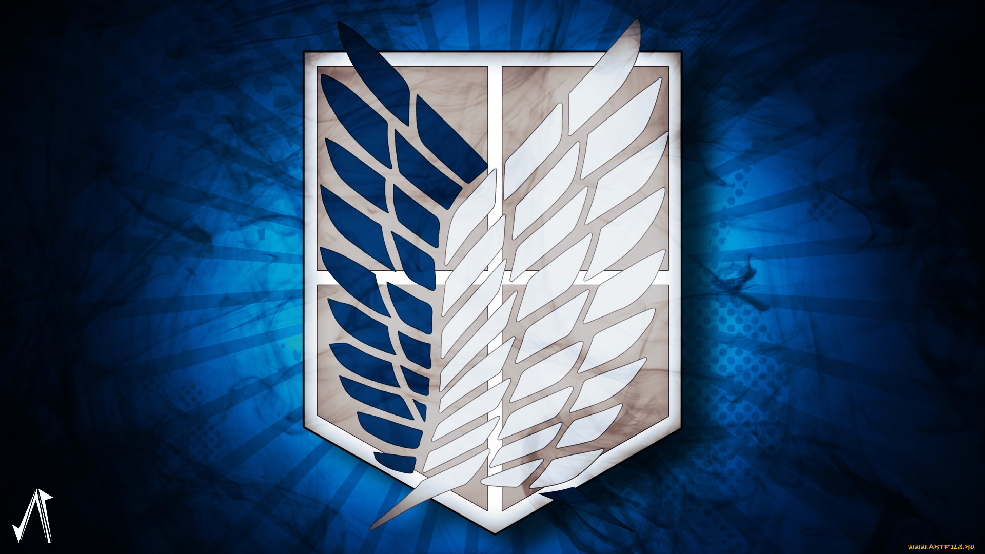 attack, on, titan, аниме, shingeki, no, kyojin, герб, клан