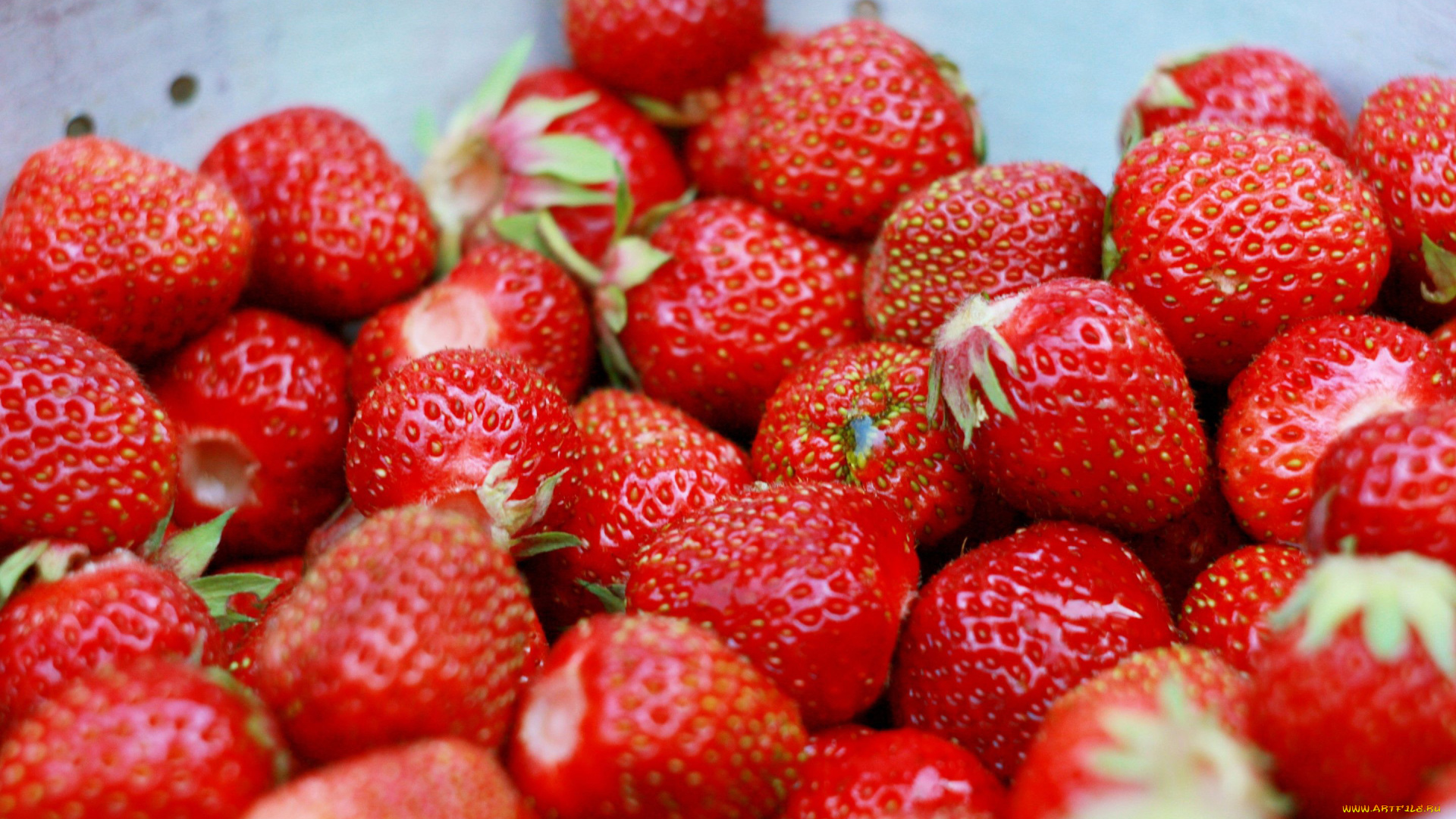 еда, клубника, , земляника, много, ягоды