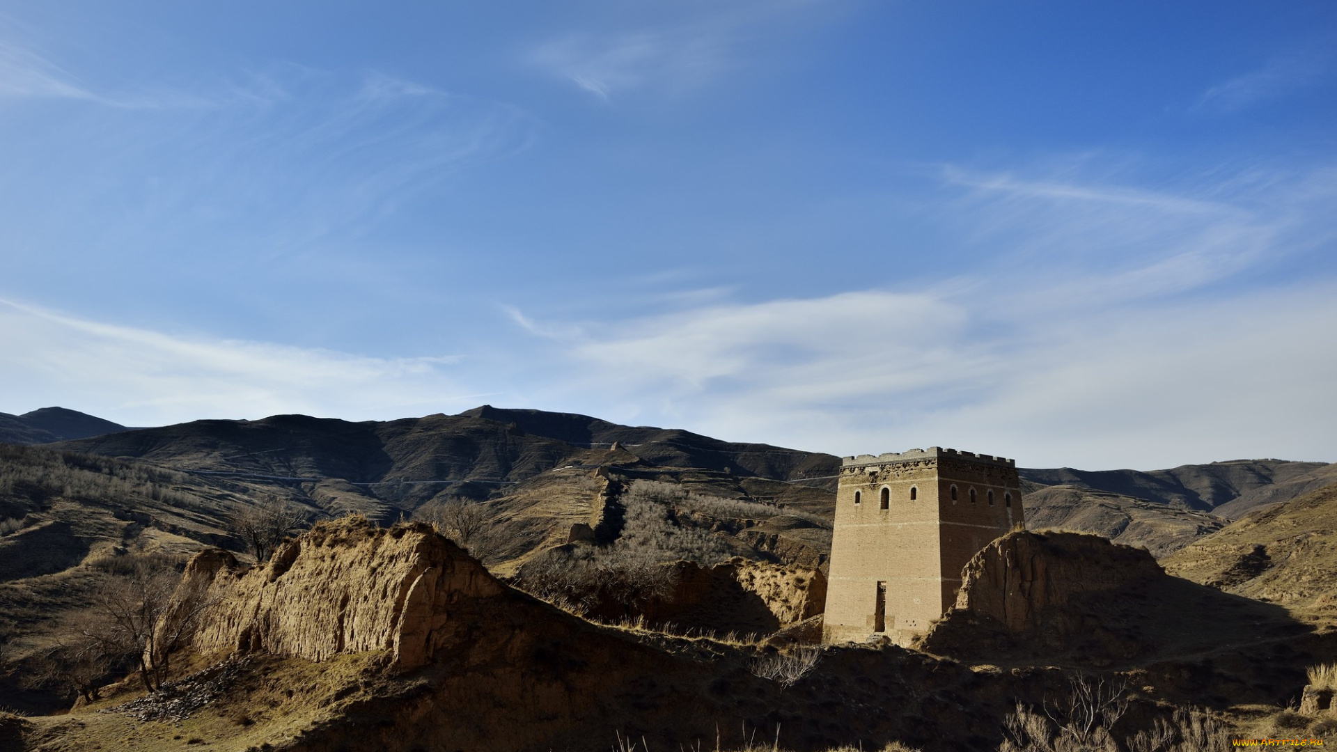 города, -, исторические, , архитектурные, памятники, великая, китайская, стена, провинция, шаньси