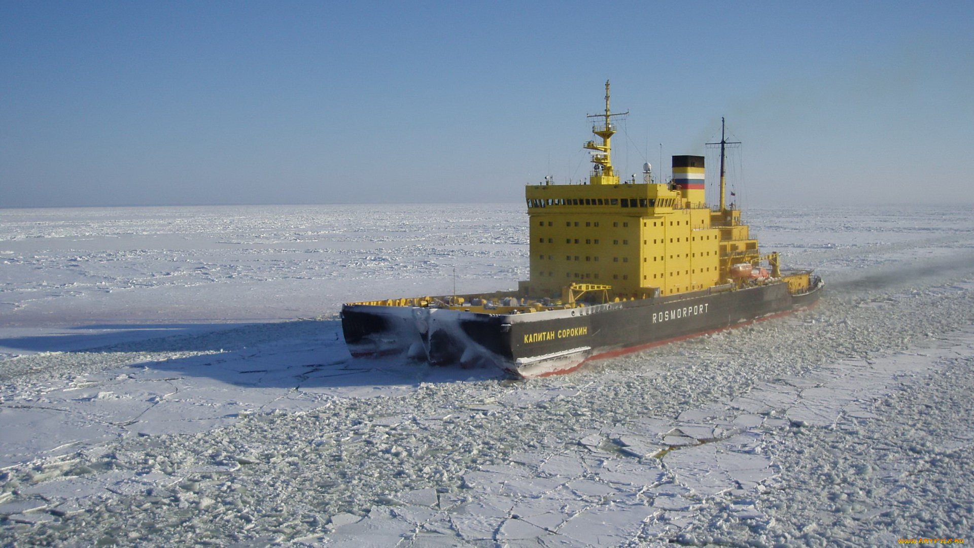 корабли, ледоколы, ce-breaker, baltic, ship, sea, ice, kapitan, sorokin, rosmorport