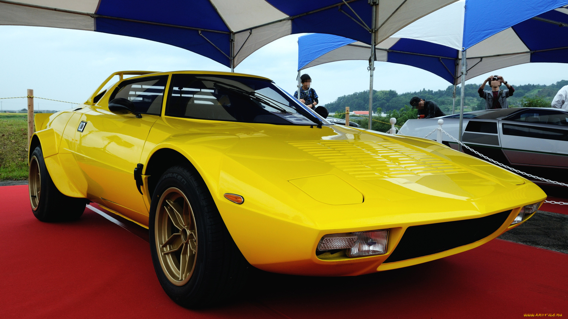lancia, stratos, автомобили, выставки, и, уличные, фото, car, желтая, stratos, lancia