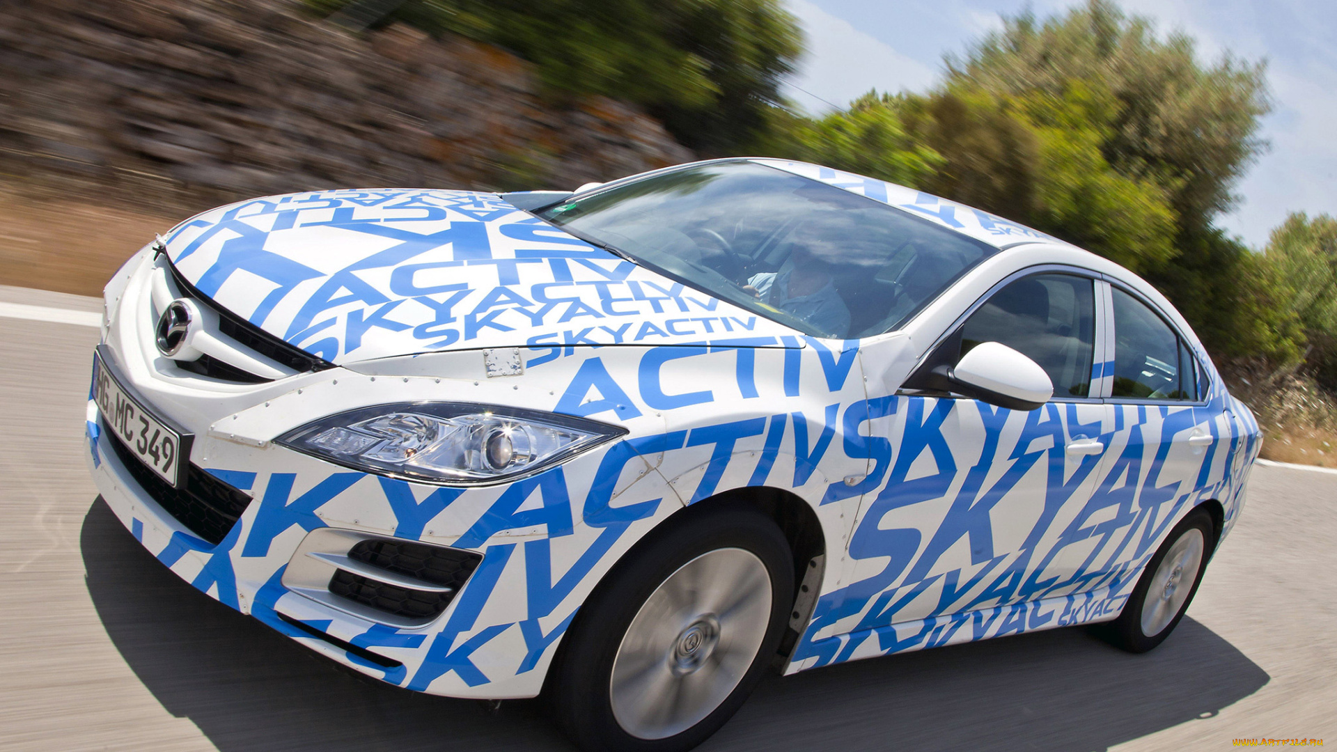 mazda, 6, skyactiv, prototype, 2011, автомобили, mazda, skyactiv, 6, prototype, 2011