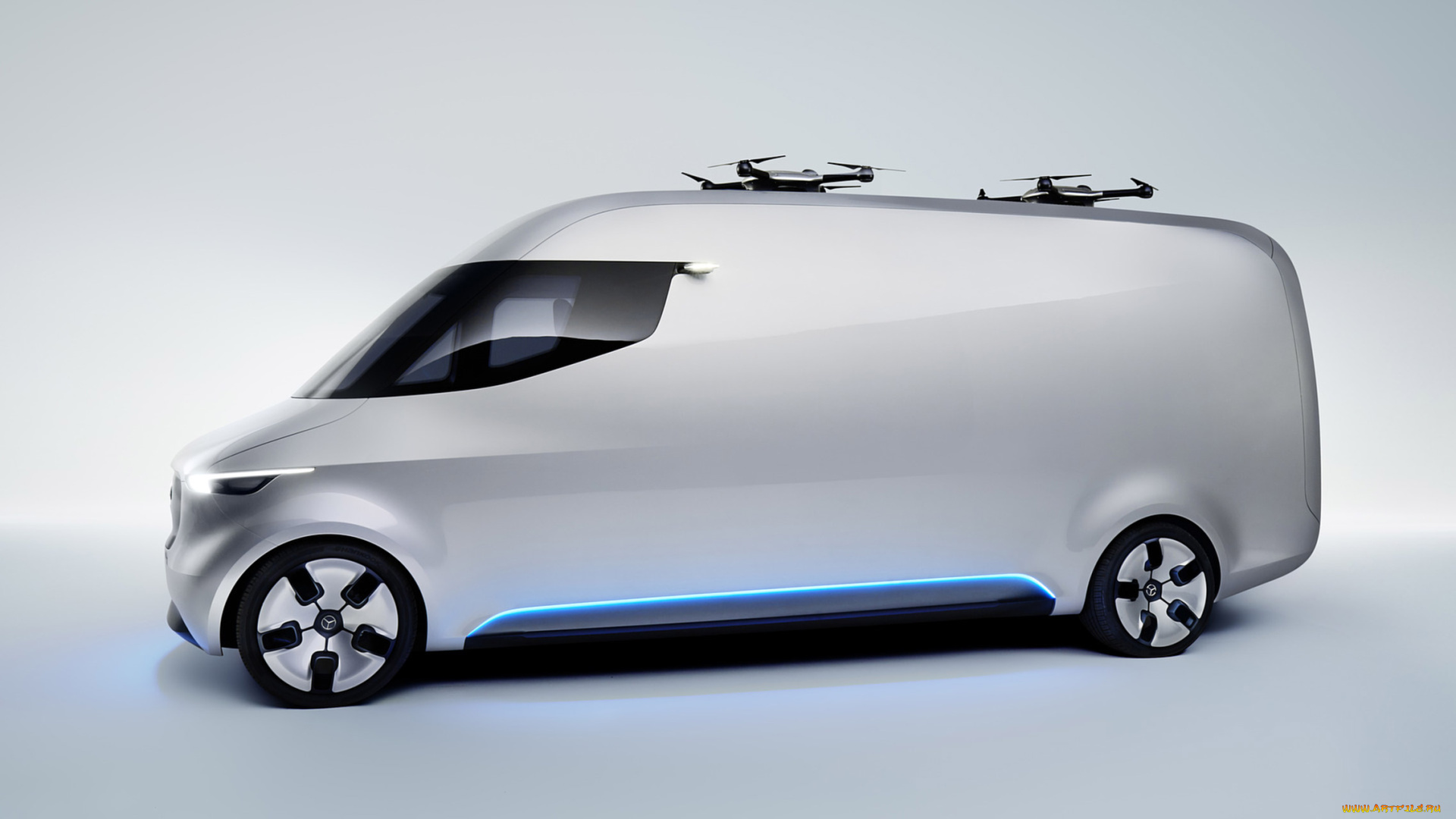 mercedes&, 8209, benz, vision, van, concept, 2016, автомобили, mercedes-benz, vision, 2016, mercedes, concept, van
