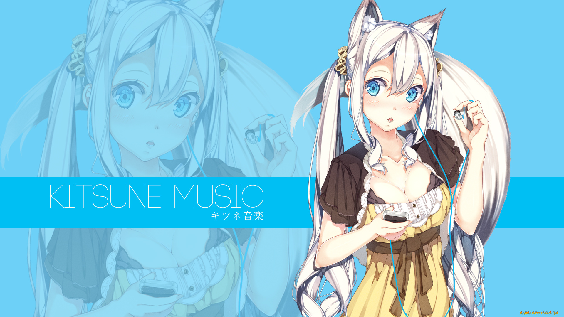 original, аниме, животные, , существа