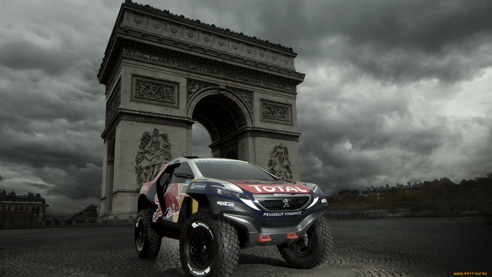 peugeot, 2008, dkr, 2016, автомобили, peugeot, 2016, dkr, джип, ралли, 2008
