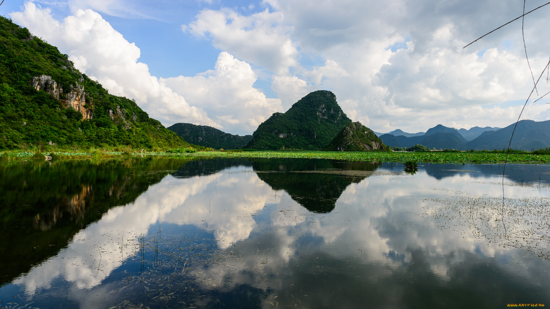 природа, реки, озера, озеро, горы