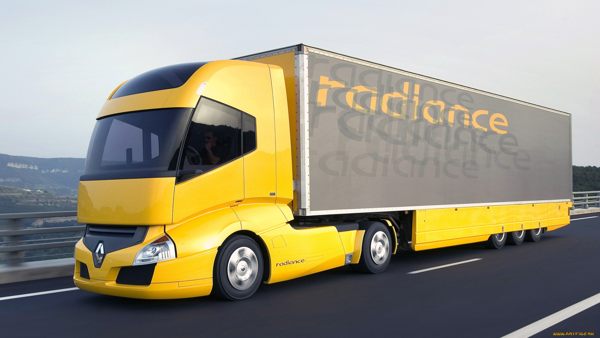 renault, radiance, concept, 2004, автомобили, renault, trucks, concept, 2004, radiance, renault