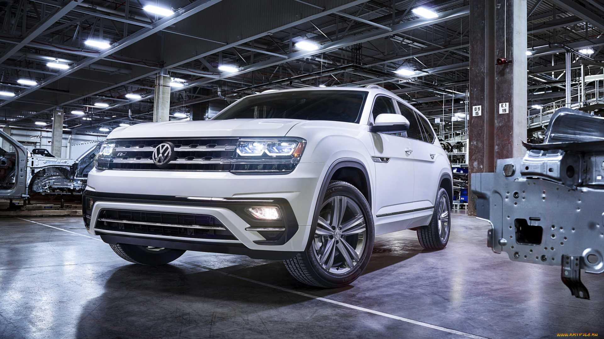 volkswagen, atlas, r-line, 2017, автомобили, volkswagen, r-line, atlas, 2017