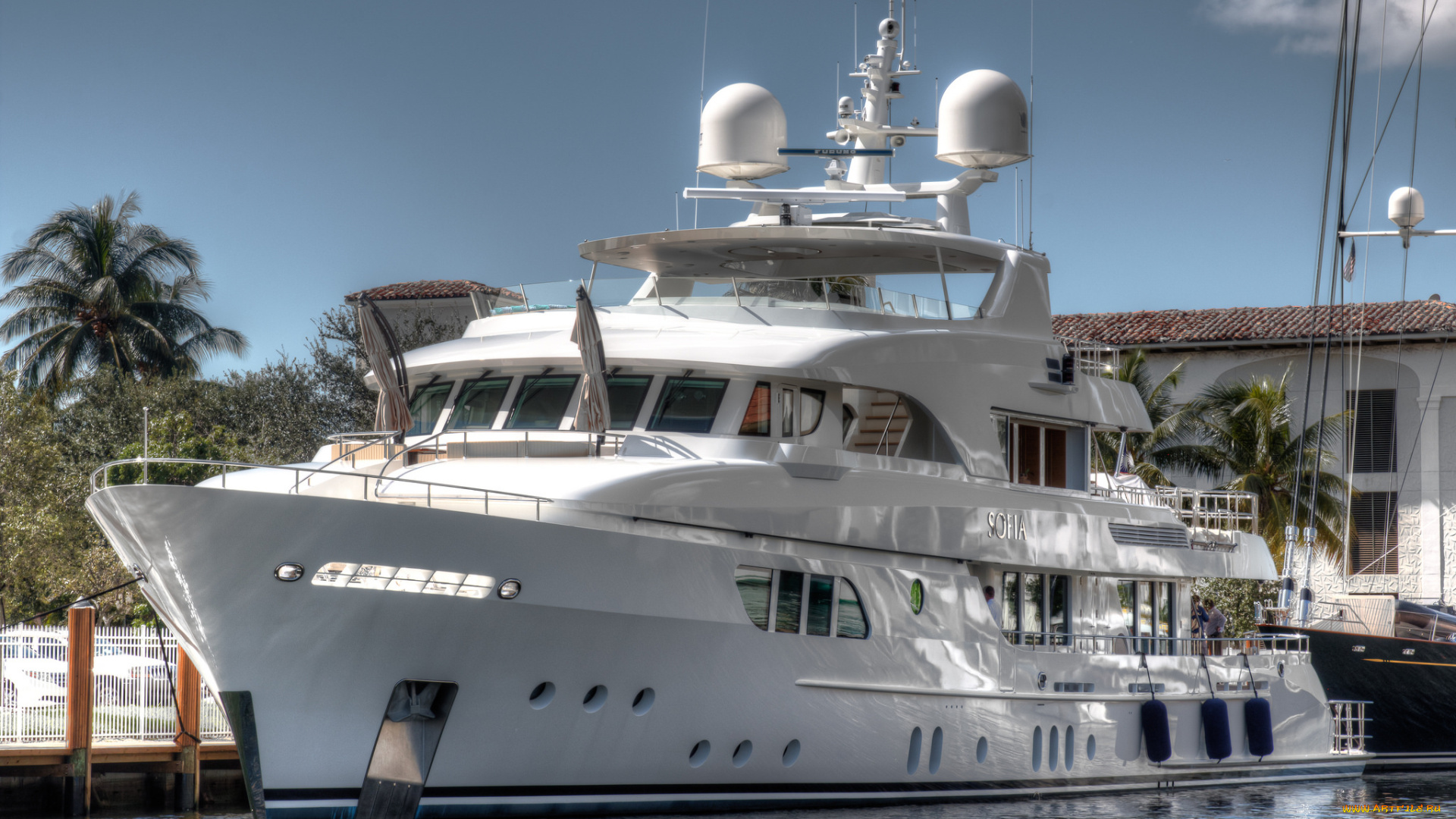 yacht, sofia, -, fort, lauderdale, корабли, Яхты, суперяхта