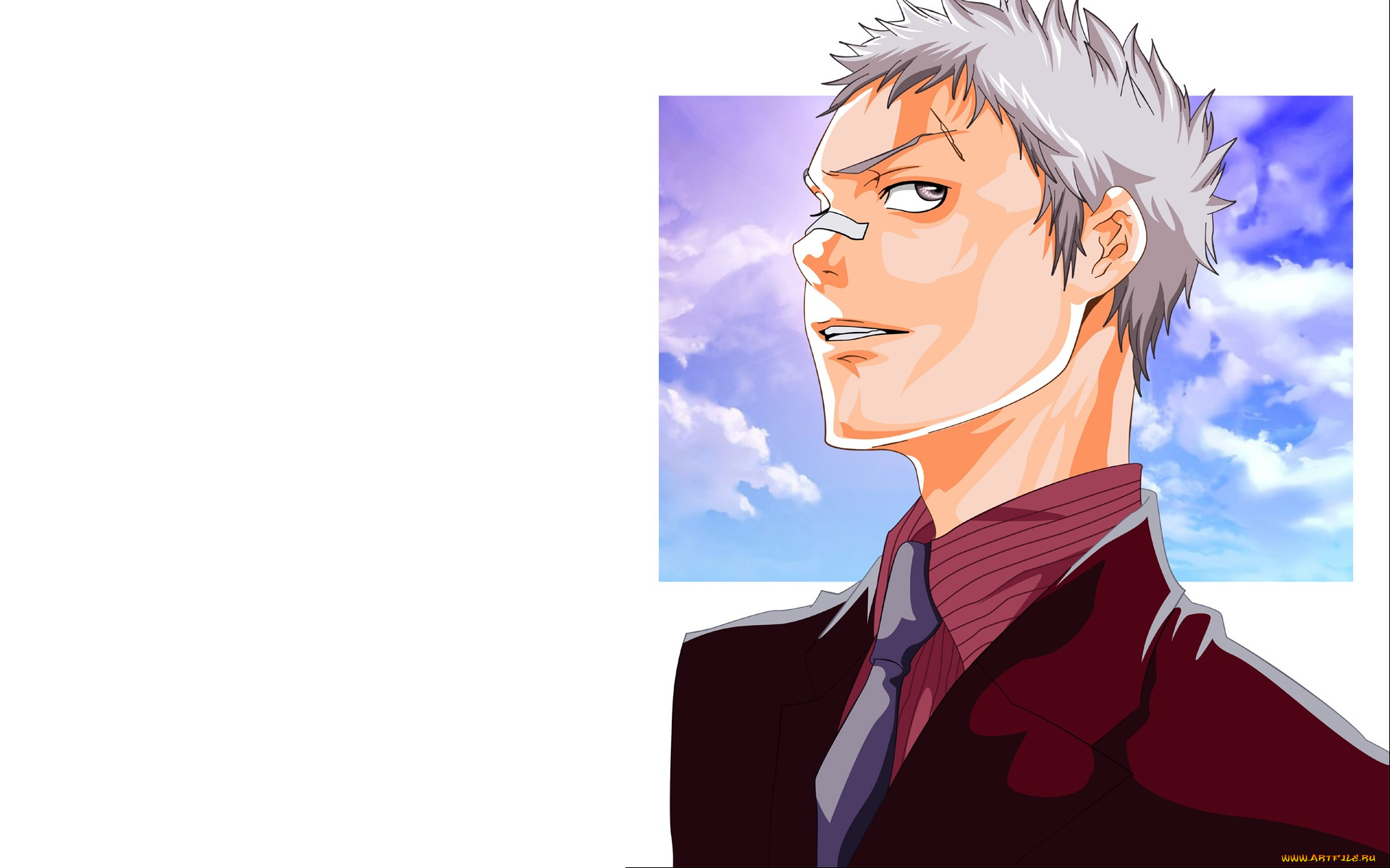 аниме, katekyo, hitman, reborn, парень