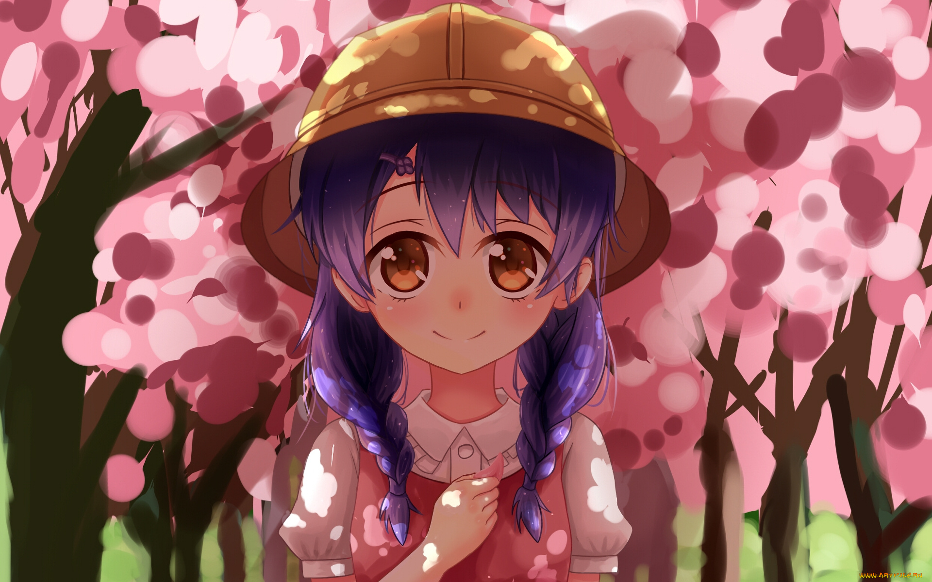 аниме, shokugeki, no, soma, фон, взгляд, девушка