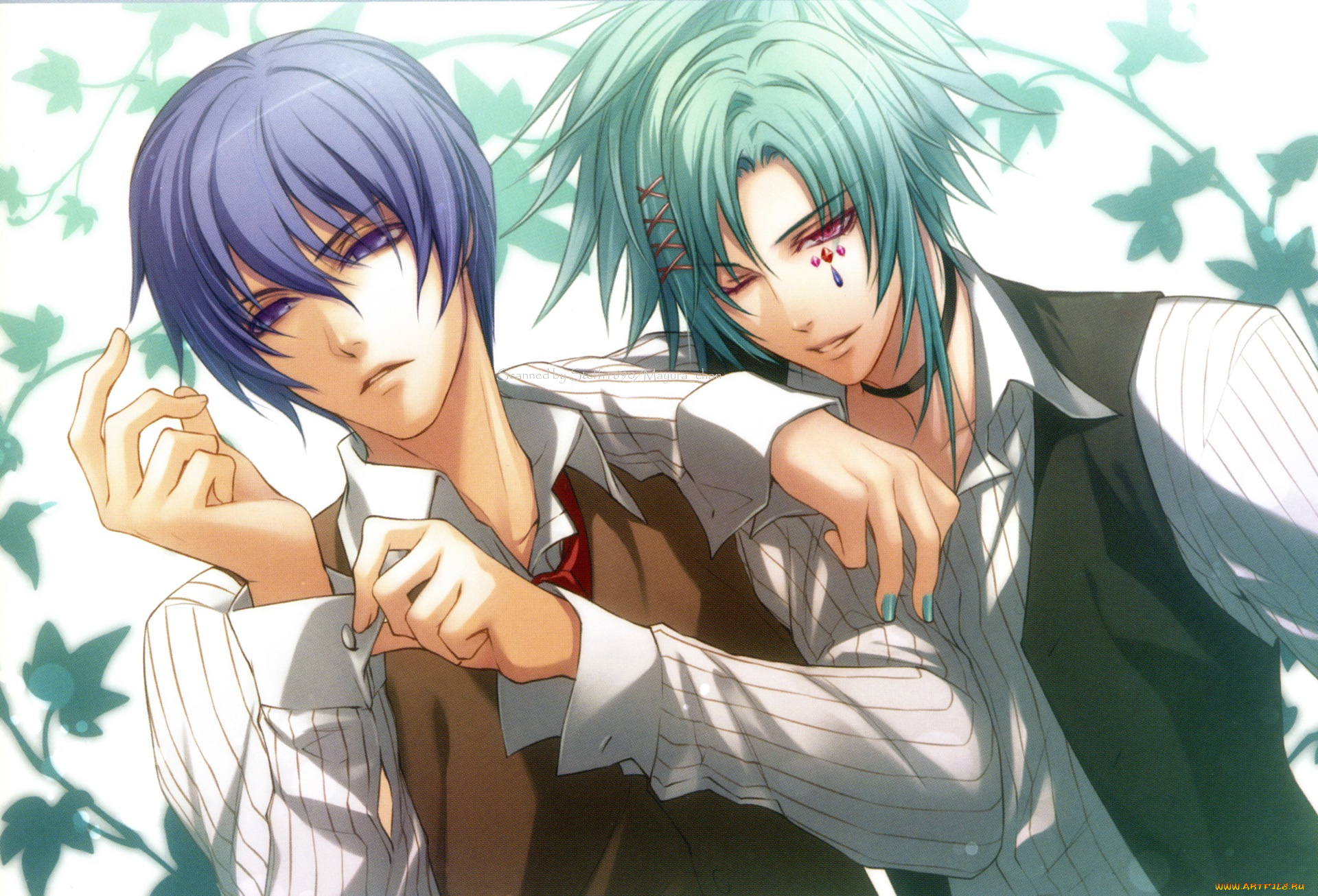 аниме, wand, of, fortune, парни