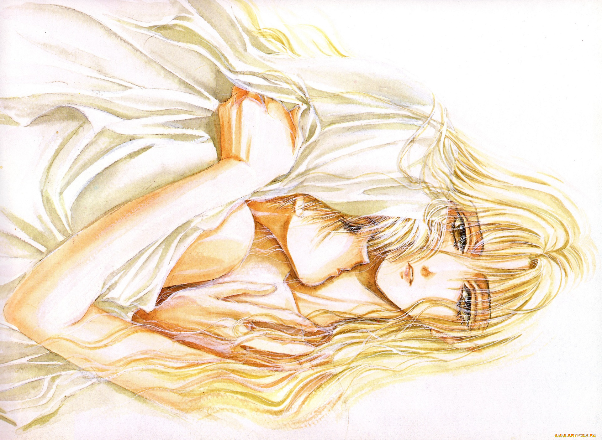 аниме, angel, sanctuary, двое