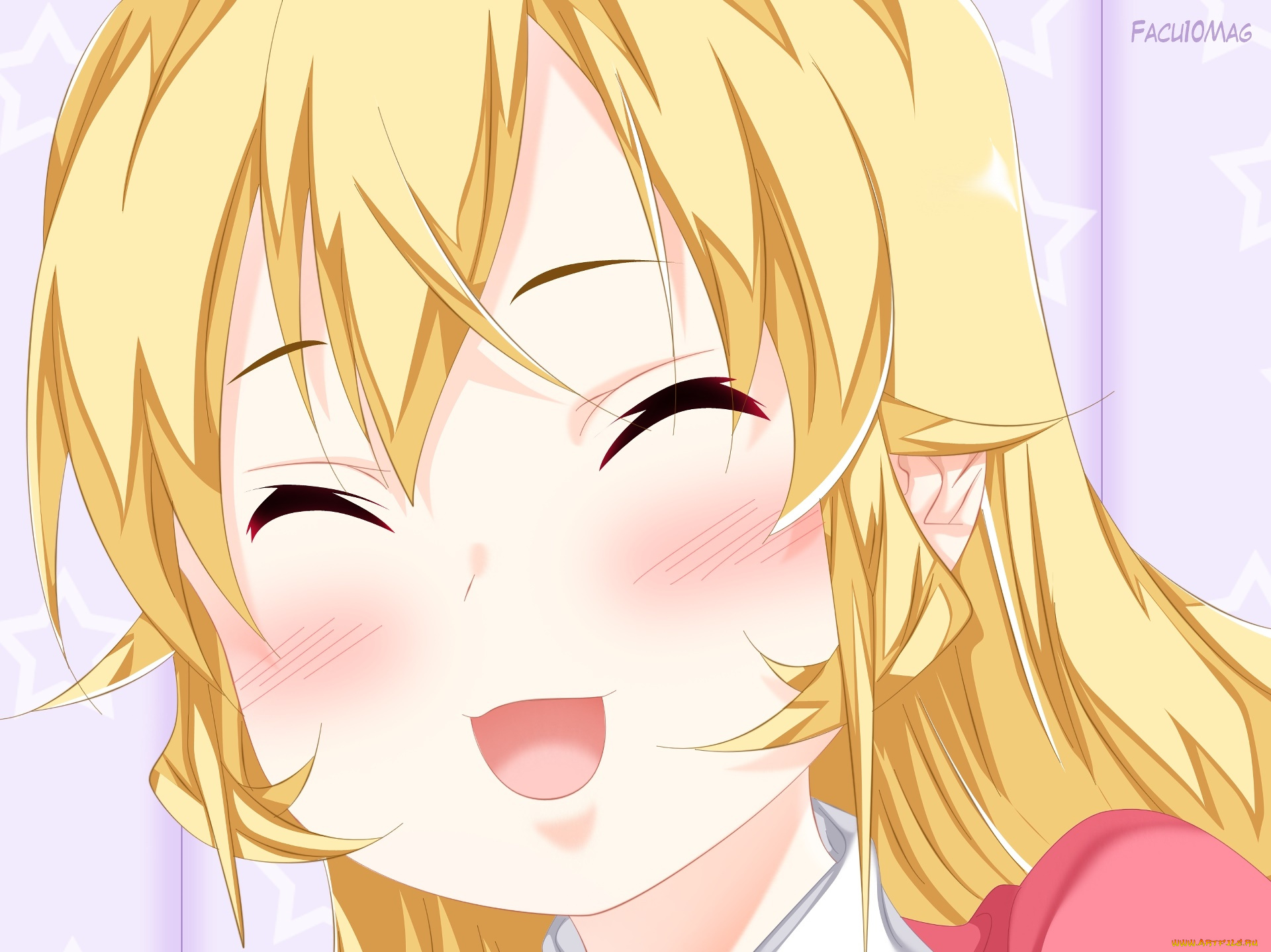 аниме, shokugeki, no, soma, девушка, взгляд, фон