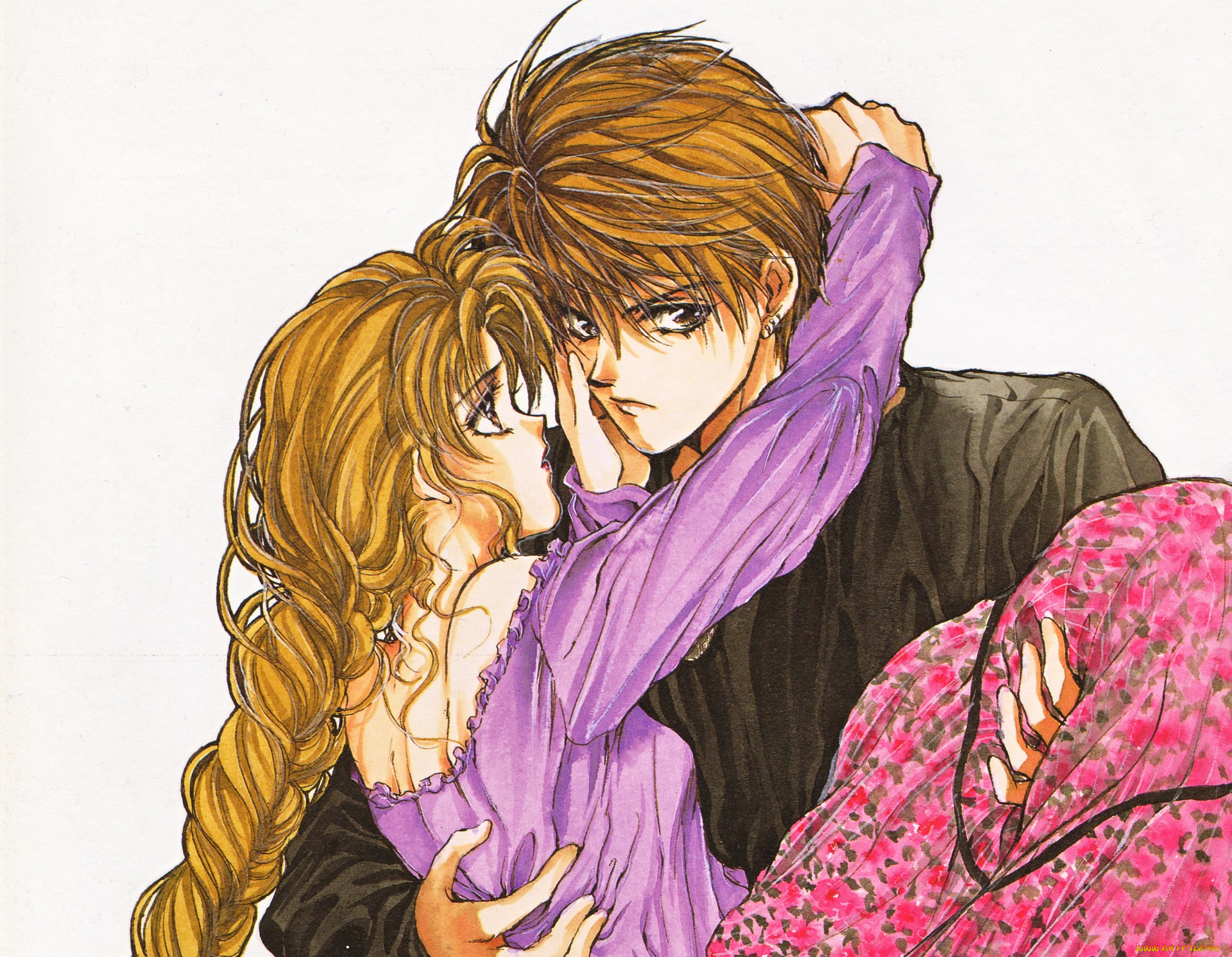 аниме, angel, sanctuary, двое