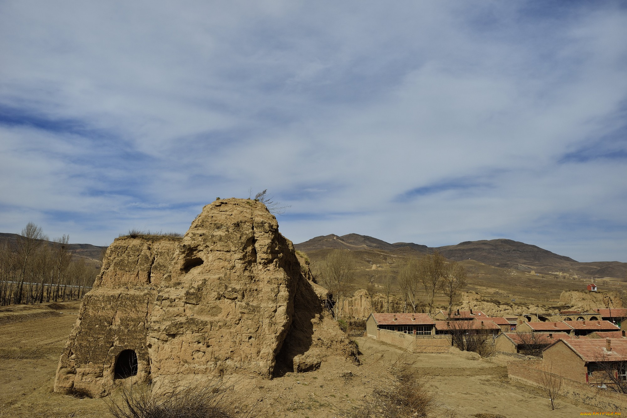 города, -, исторические, , архитектурные, памятники, великая, китайская, стена, провинция, шаньси