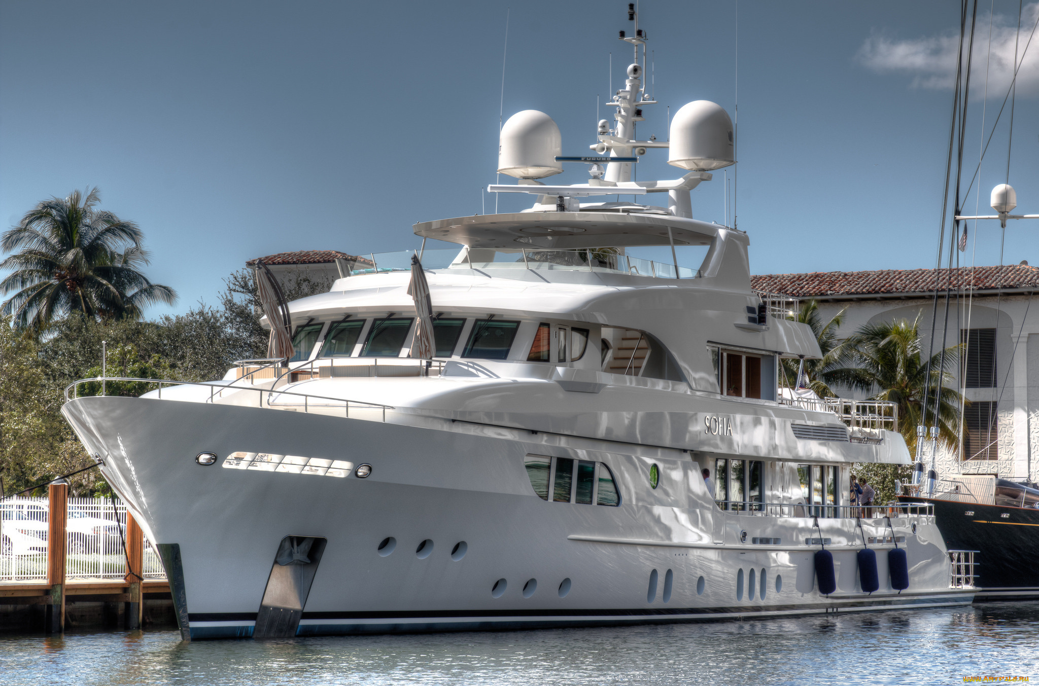 yacht, sofia, -, fort, lauderdale, корабли, Яхты, суперяхта