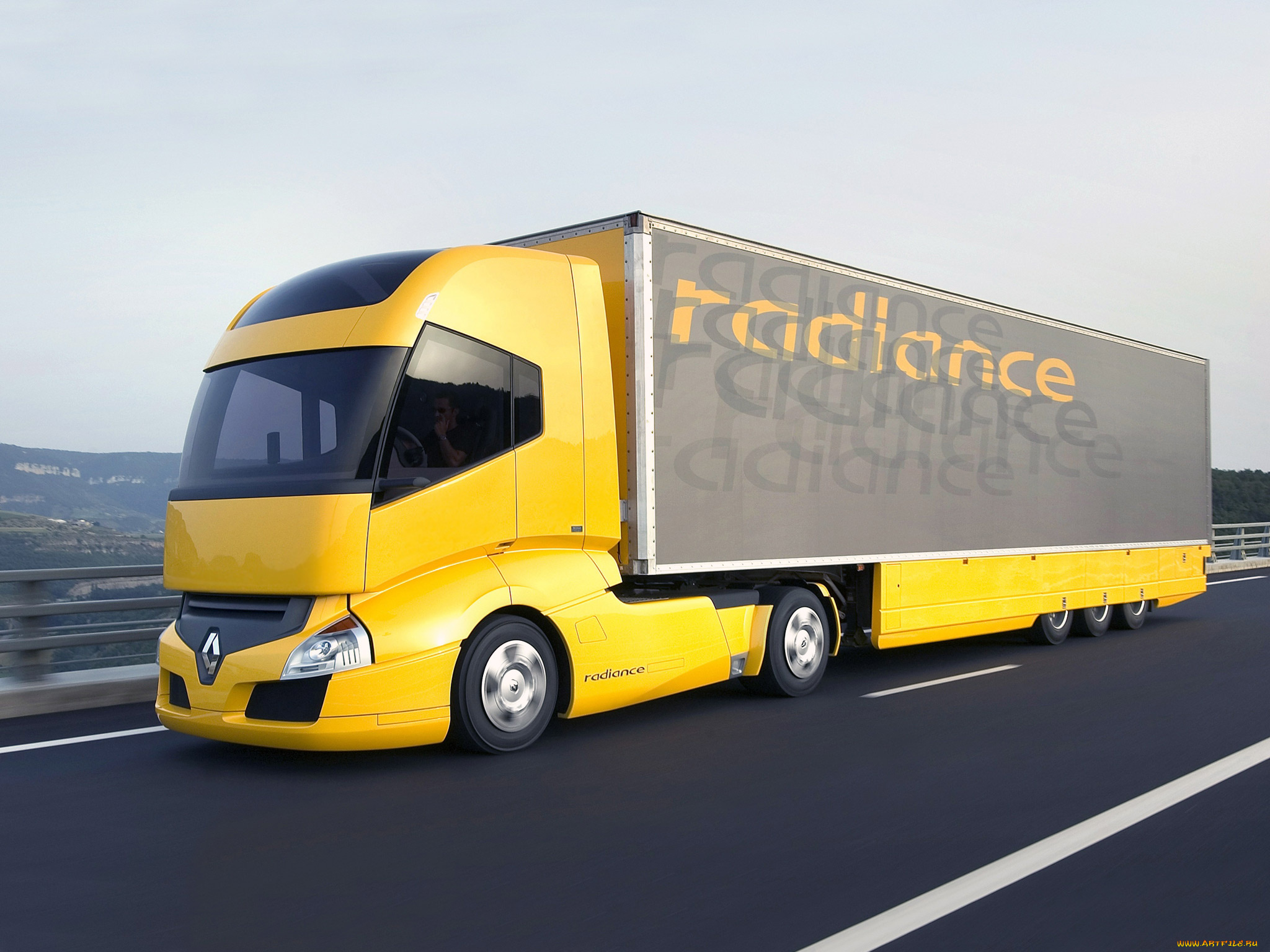 renault, radiance, concept, 2004, автомобили, renault, trucks, concept, 2004, radiance, renault