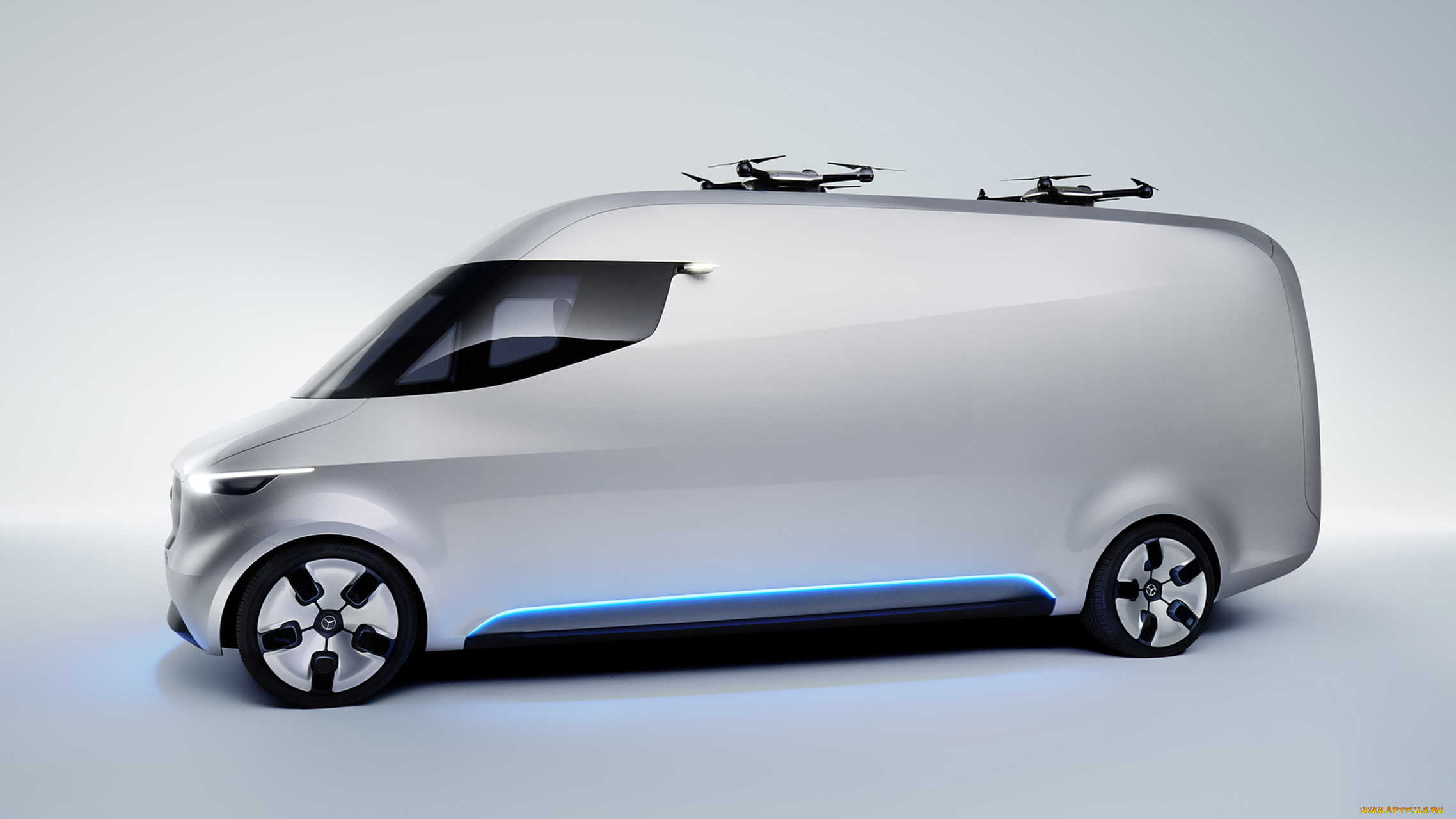 mercedes&, 8209, benz, vision, van, concept, 2016, автомобили, mercedes-benz, vision, 2016, mercedes, concept, van