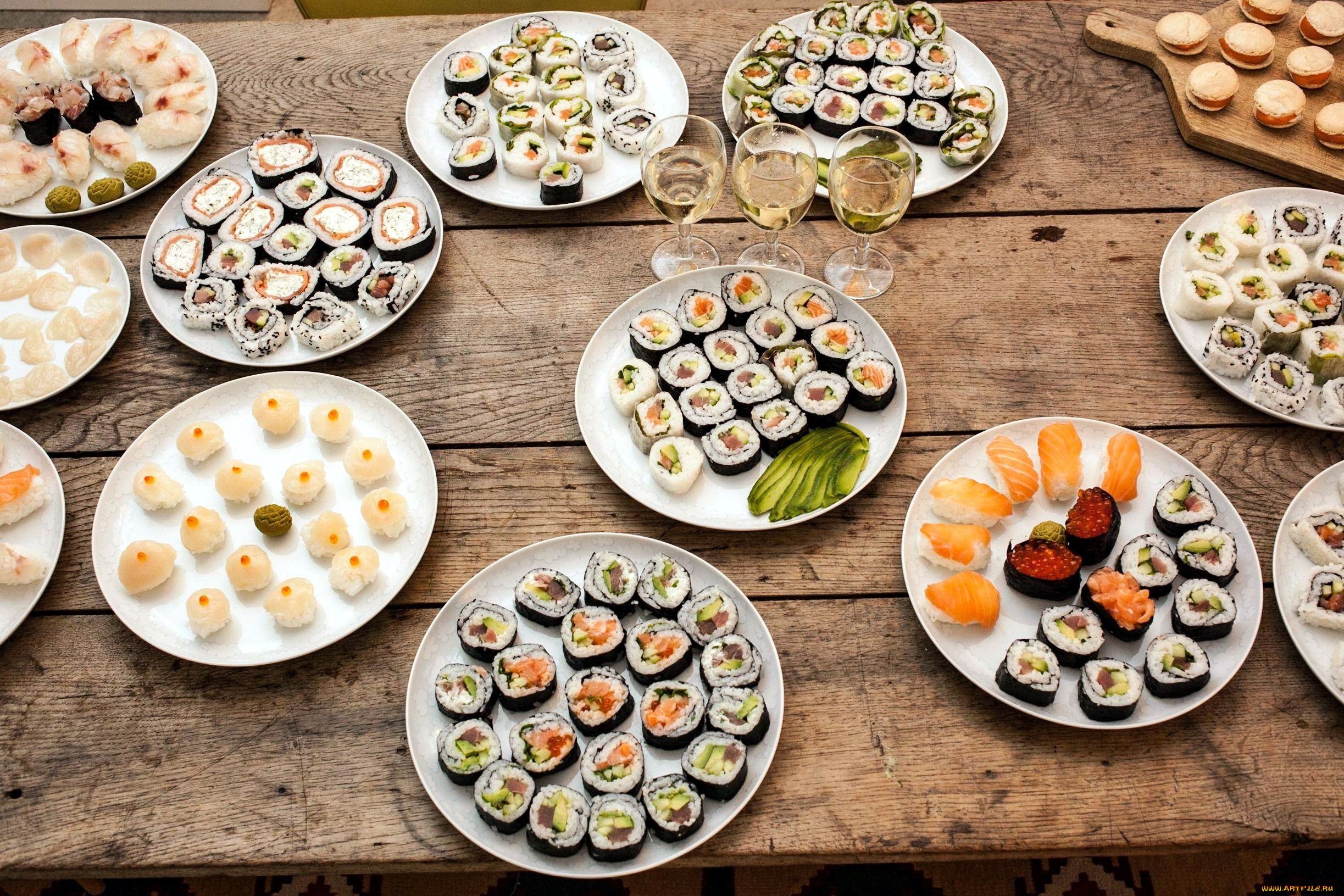 еда, рыба, , морепродукты, , суши, , роллы, японская, ассорти, роллы, кухня