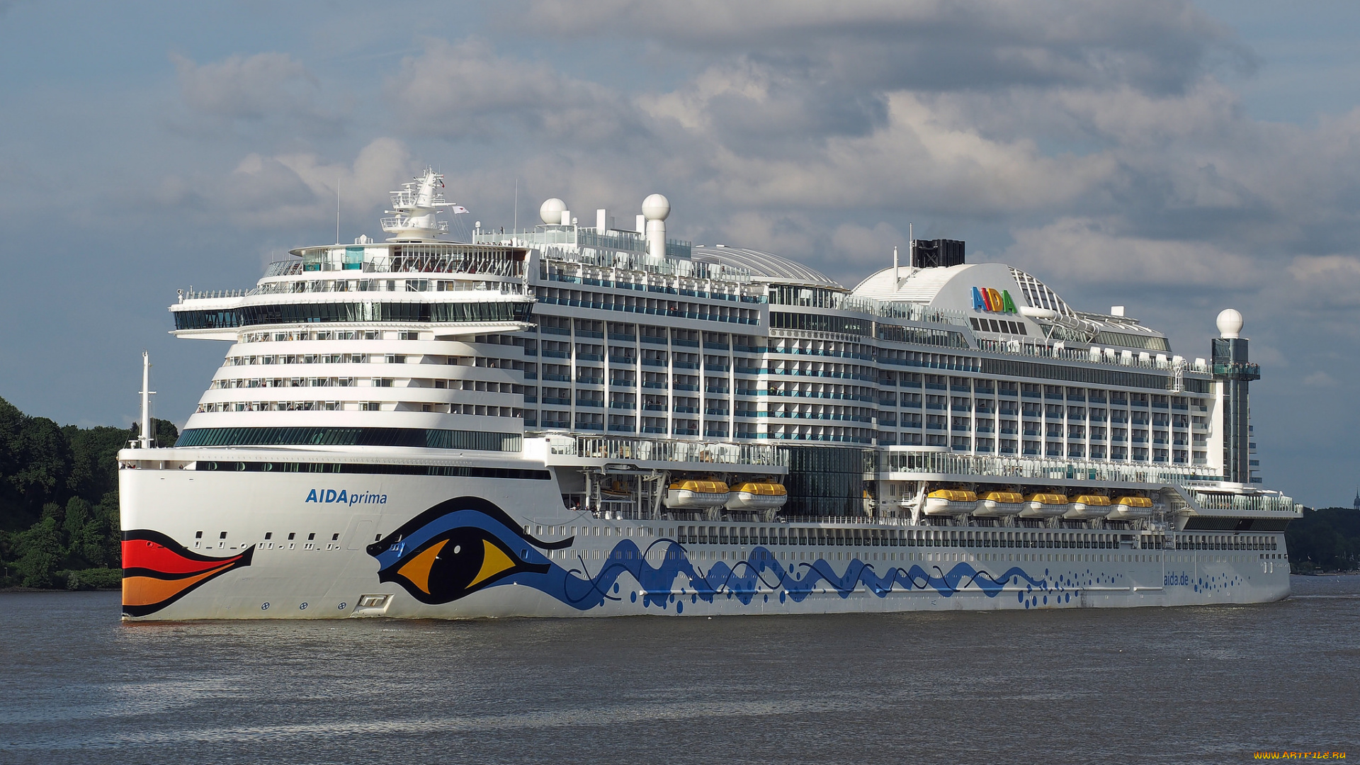 aidaprima, корабли, лайнеры, лайнер, круиз