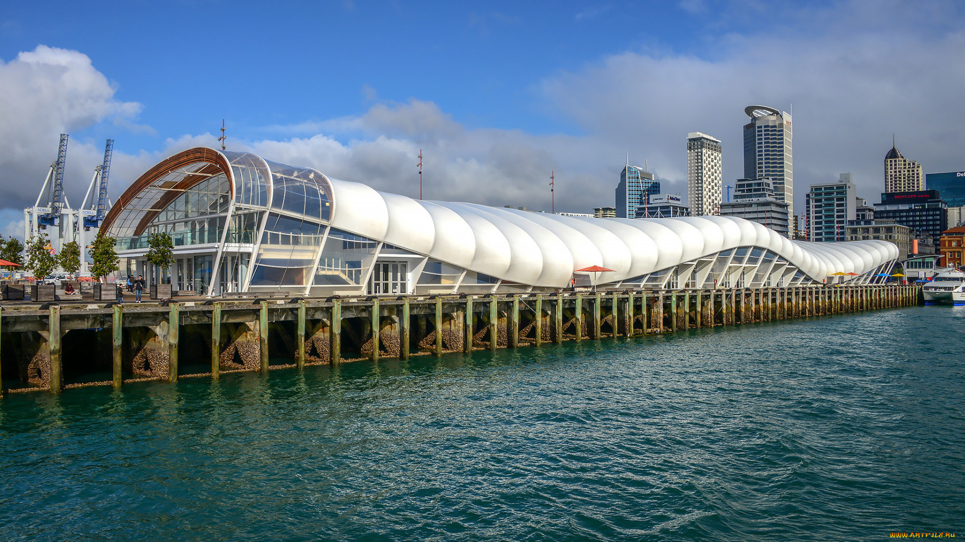 auckland, города, окленд, , новая, зеландия, простор