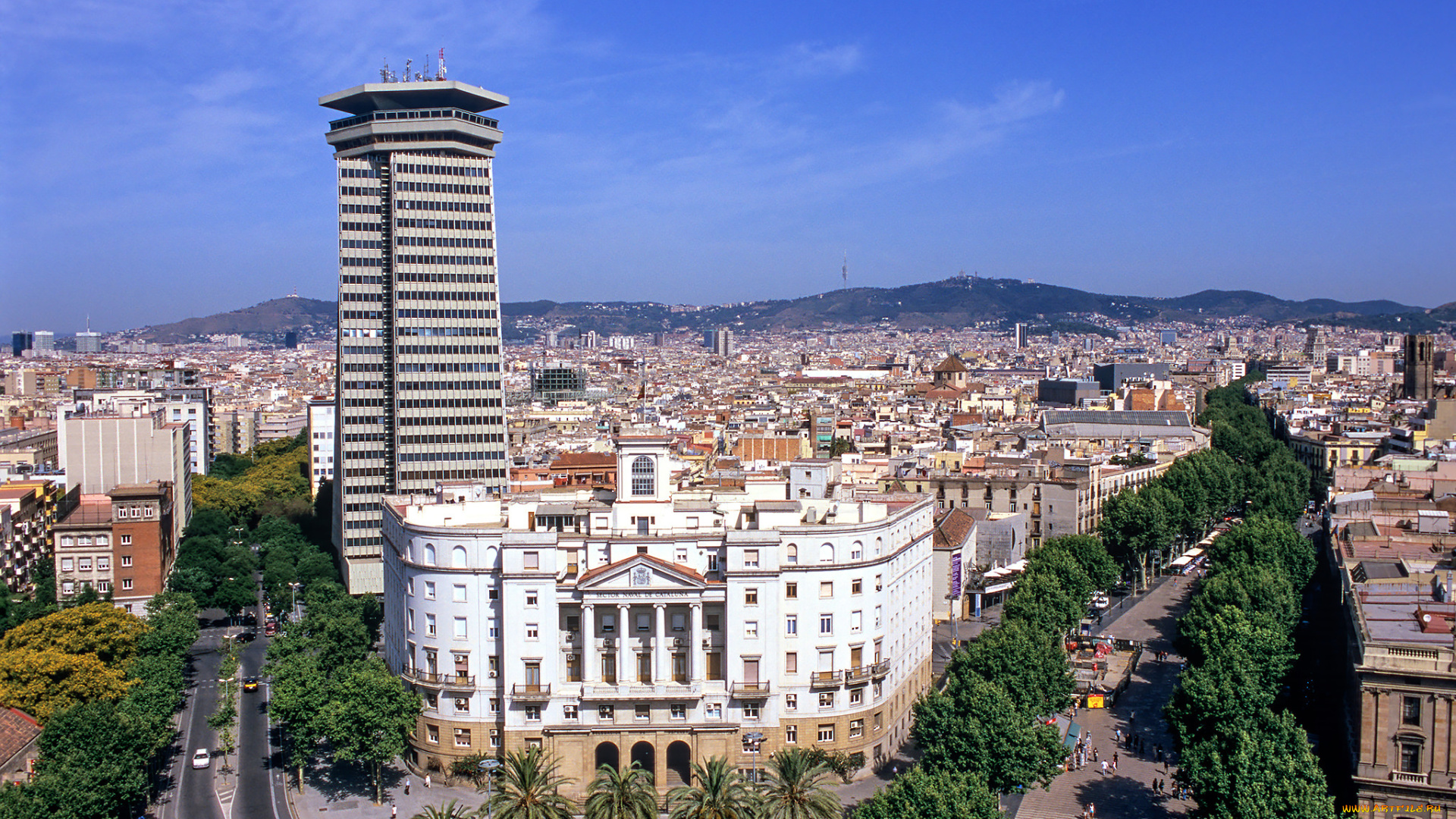 barcelona, , spain, города, барселона, , испания, простор