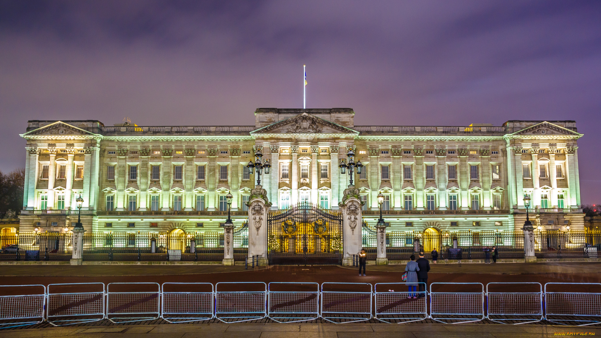 buckingham, palace, города, лондон, , великобритания, простор