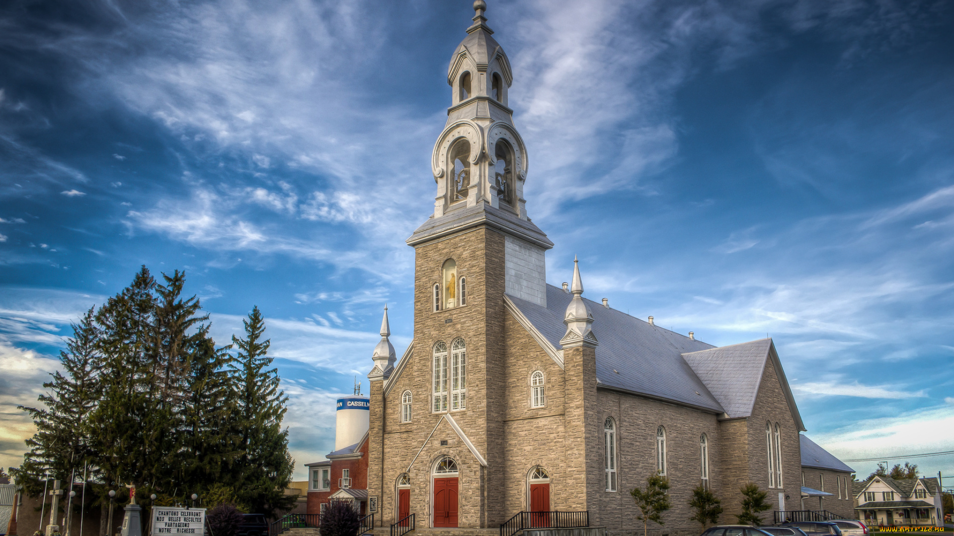 casselman, , ontario, , canada, города, -, католические, соборы, , костелы, , аббатства, простор