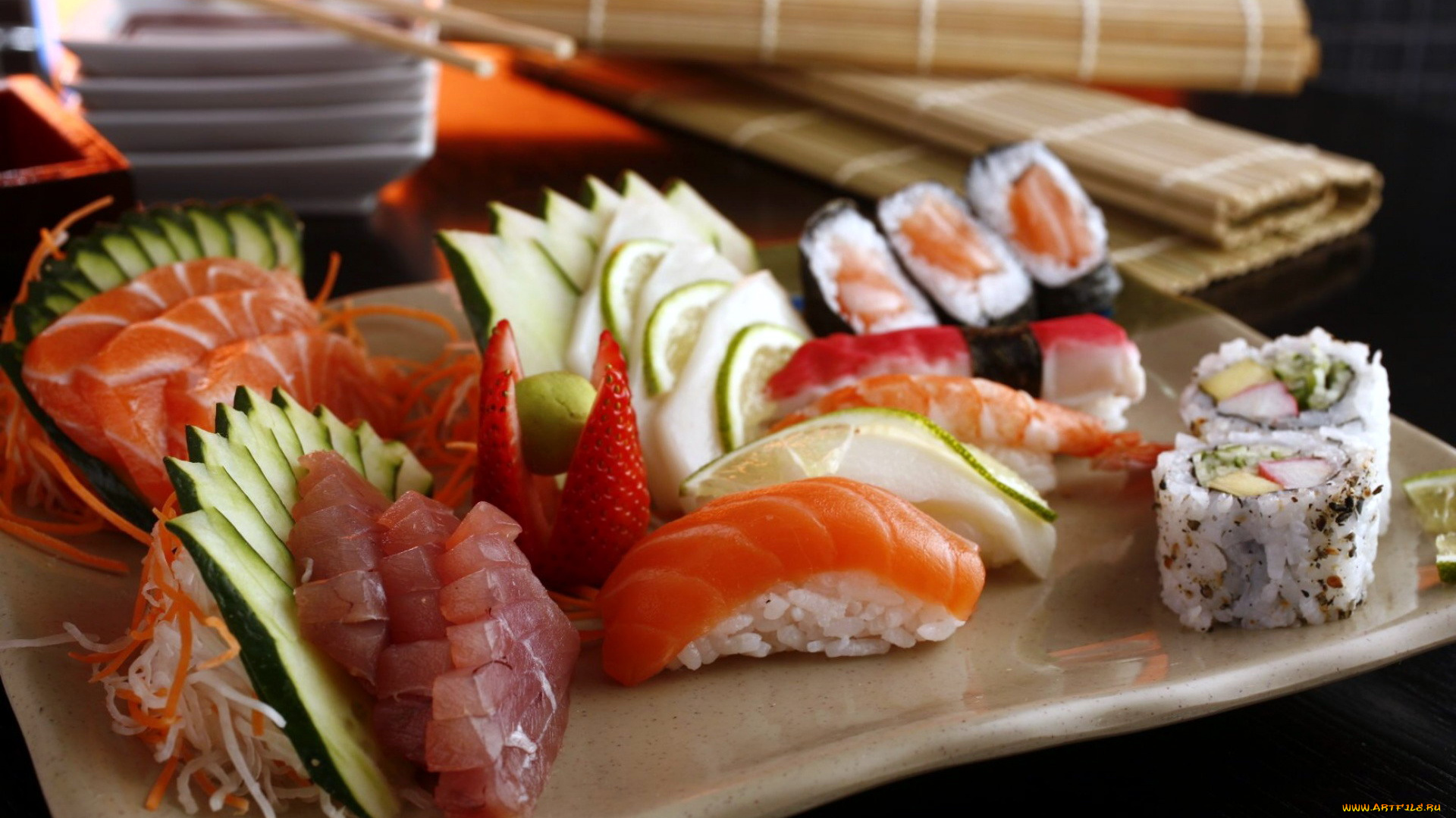 еда, рыба, , морепродукты, , суши, , роллы, ассорти, кухня, суши, роллы, японская