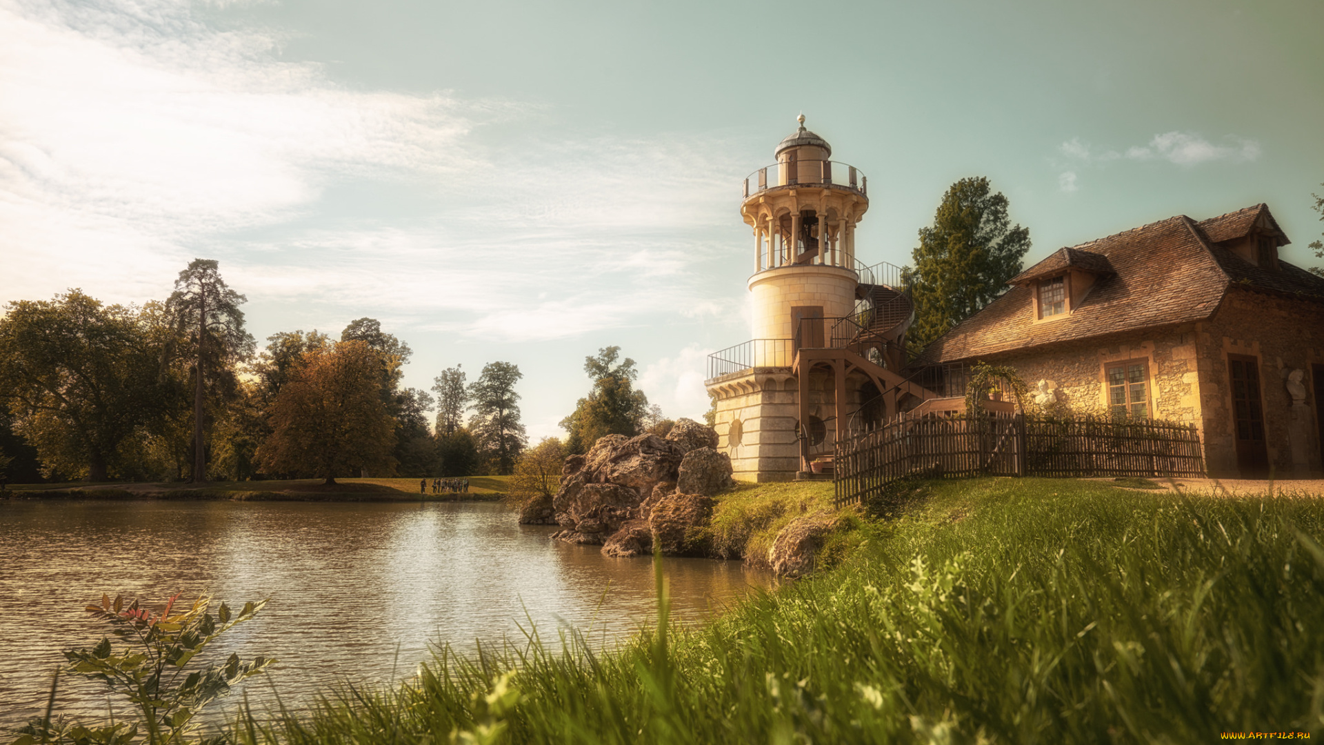 природа, маяки, простор