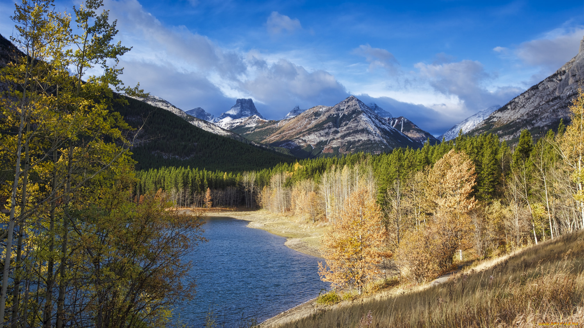 природа, реки, озера, простор