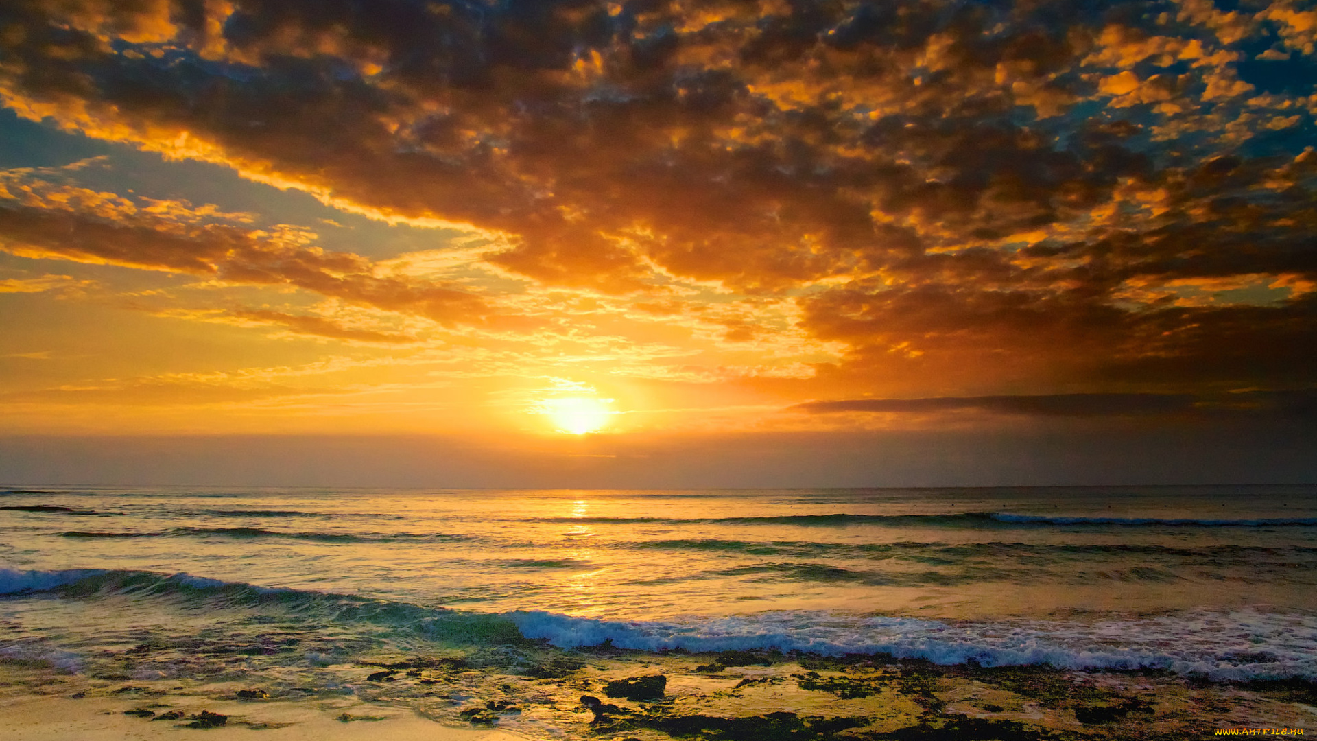 природа, восходы, закаты, простор