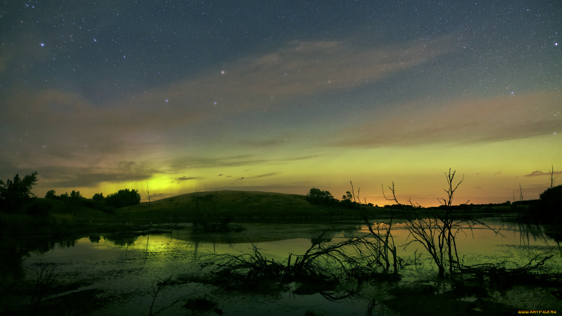 природа, восходы, закаты, простор