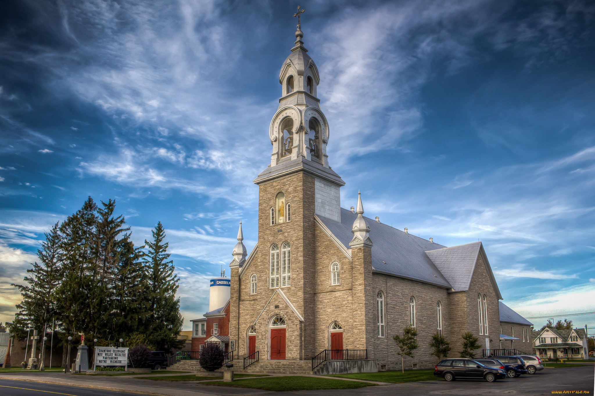 casselman, , ontario, , canada, города, -, католические, соборы, , костелы, , аббатства, простор