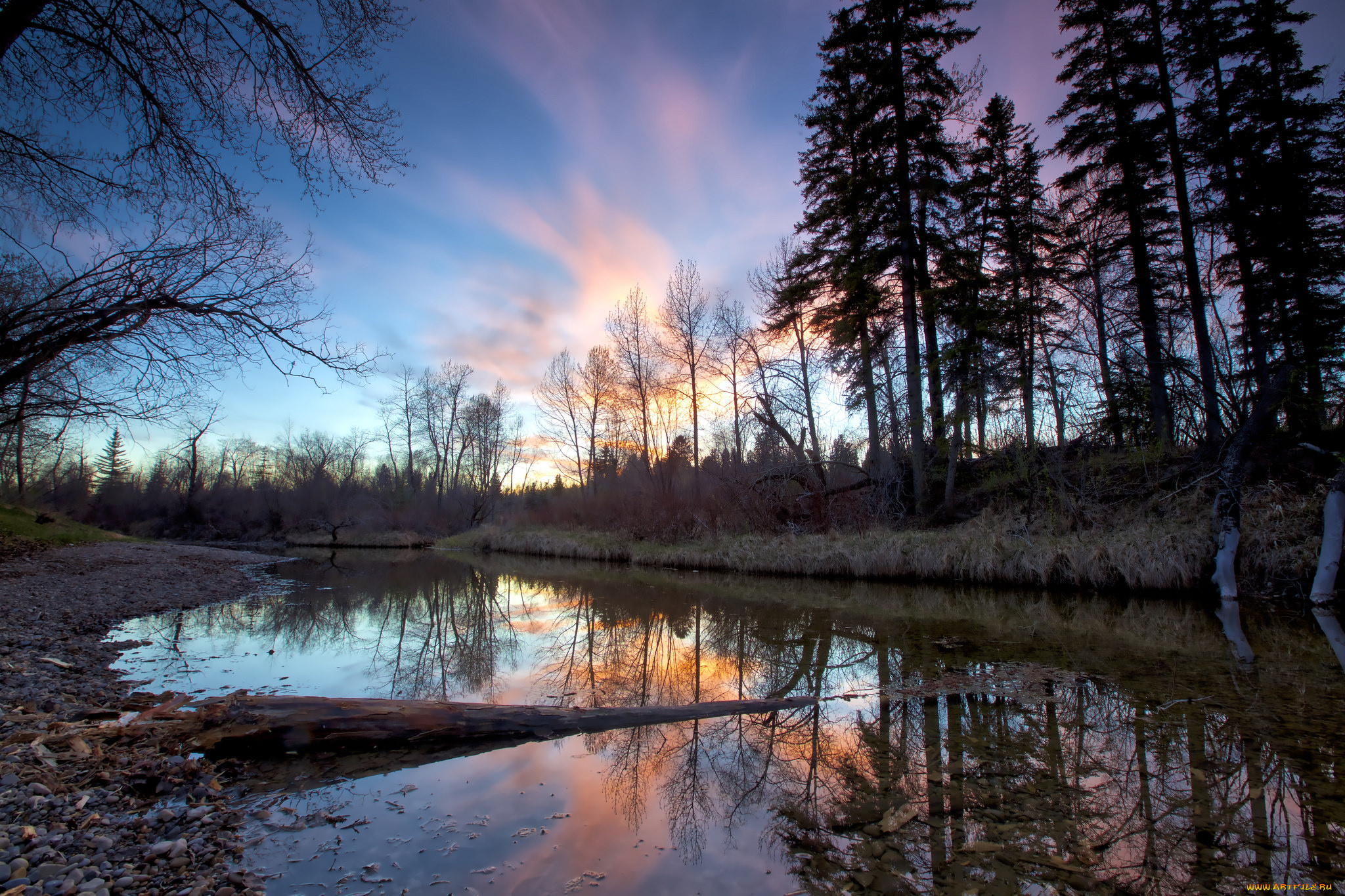 природа, реки, озера, простор