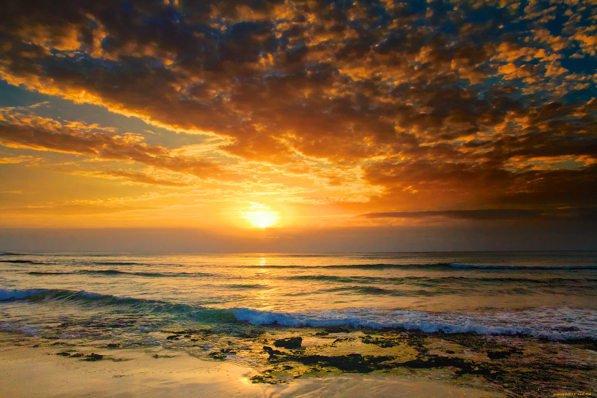 природа, восходы, закаты, простор