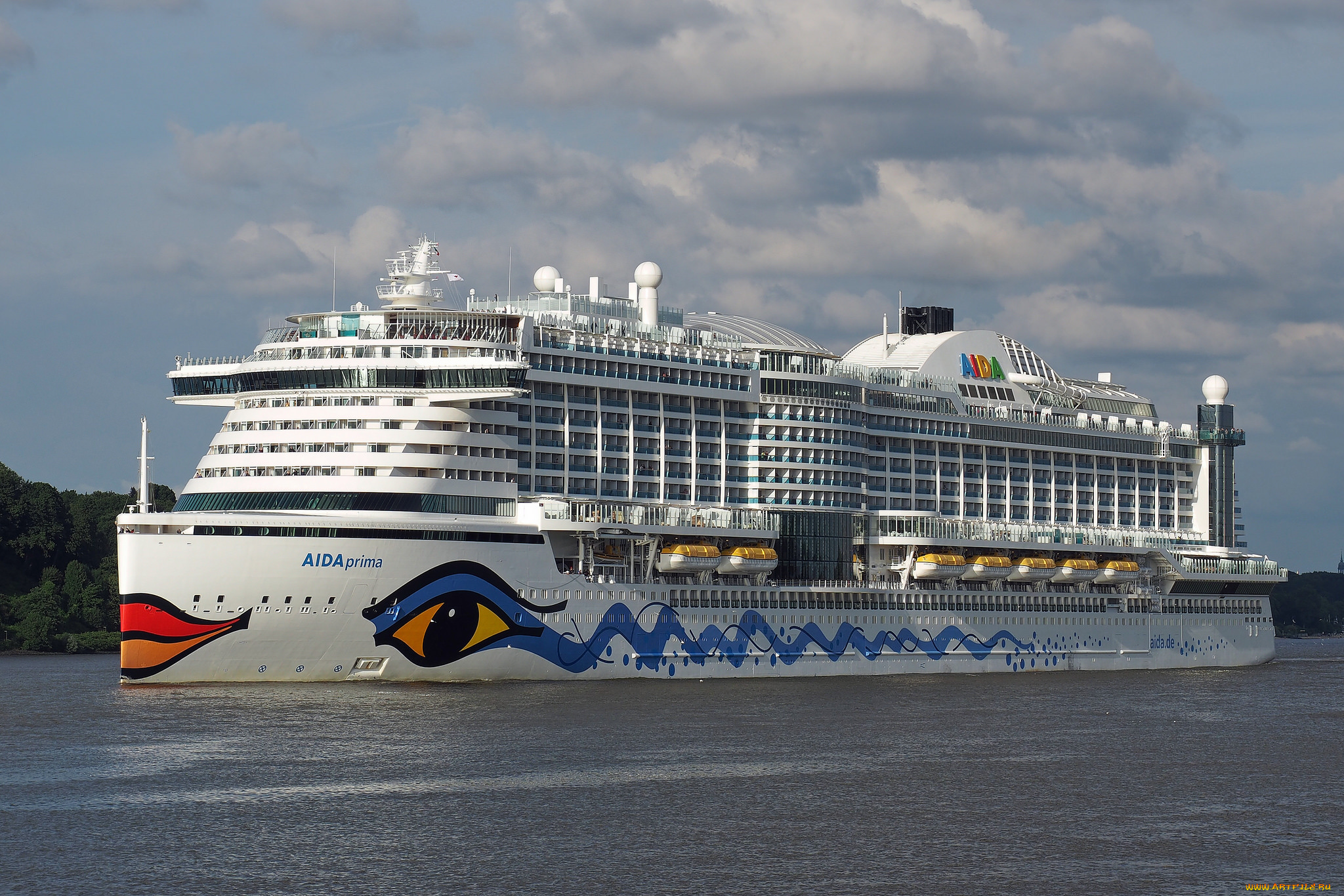 aidaprima, корабли, лайнеры, лайнер, круиз