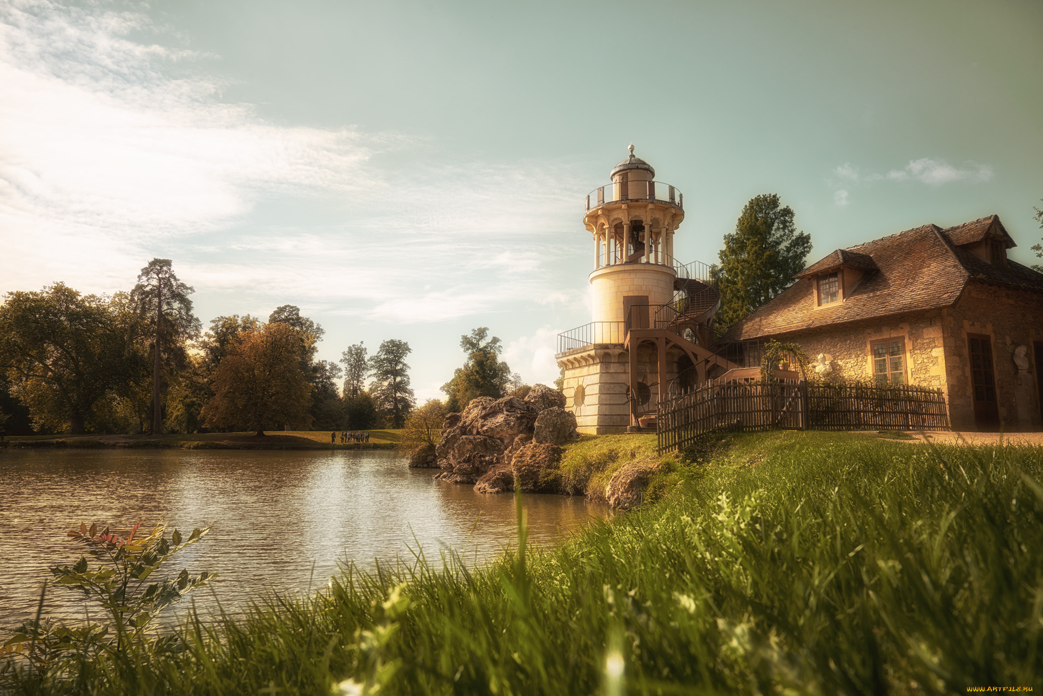 природа, маяки, простор