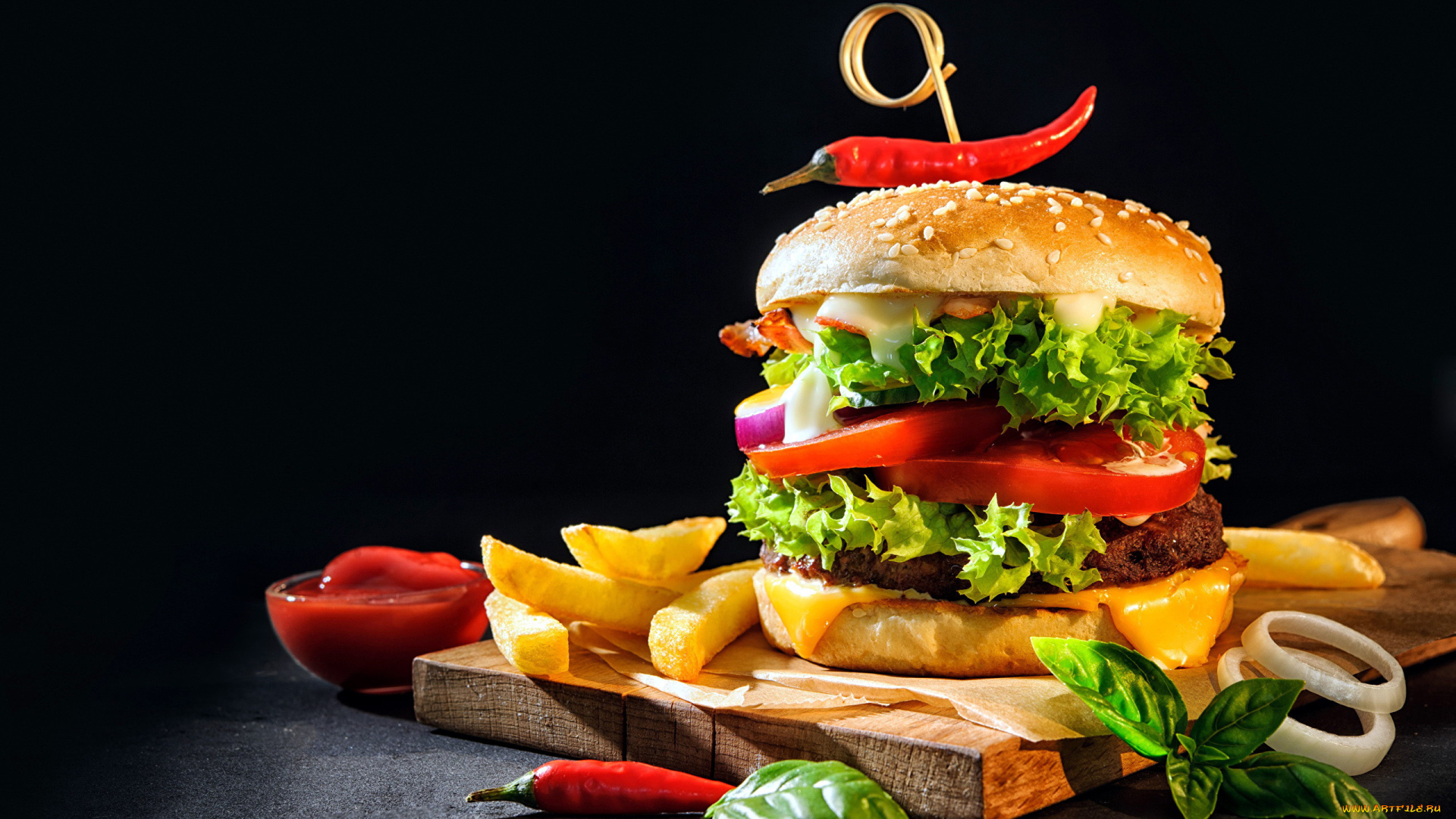 еда, бутерброды, , гамбургеры, , канапе, гамбургер