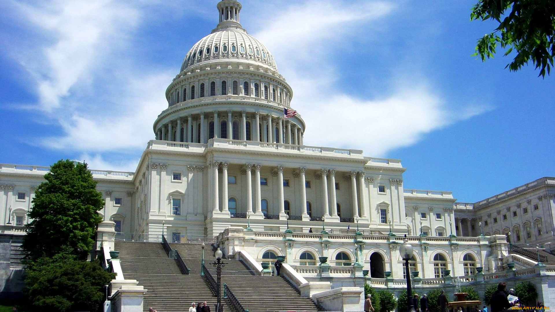 города, вашингтон, , сша, капитолий