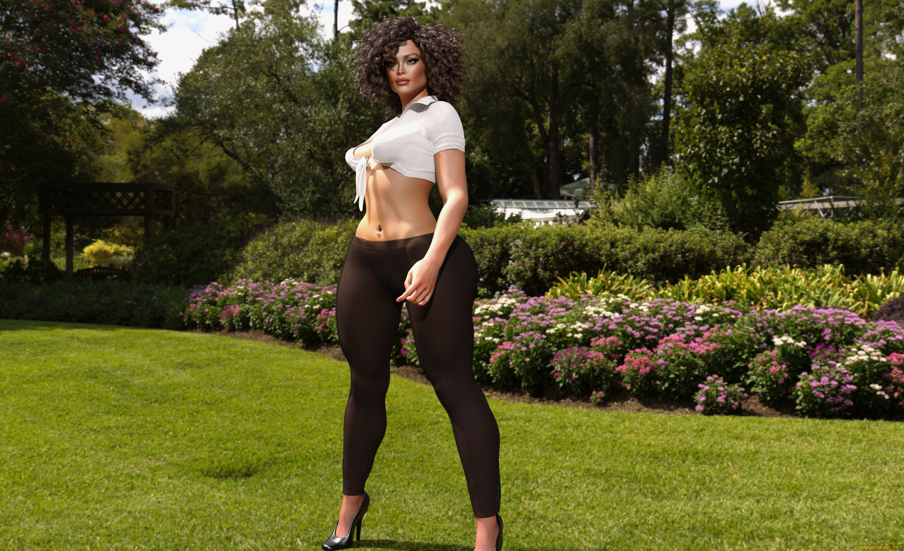 3д, графика, люди, , people, фон, взгляд, девушка