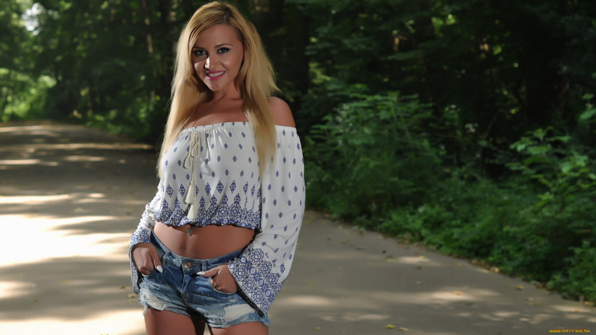 девушки, -unsort, , блондинки, , светловолосые, красивая, девушка, eloddine