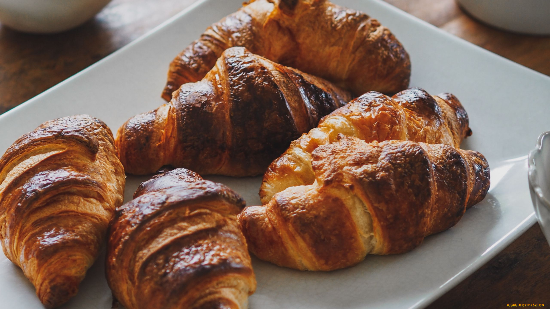 еда, хлеб, , выпечка, круассаны, сдоба, выпечка