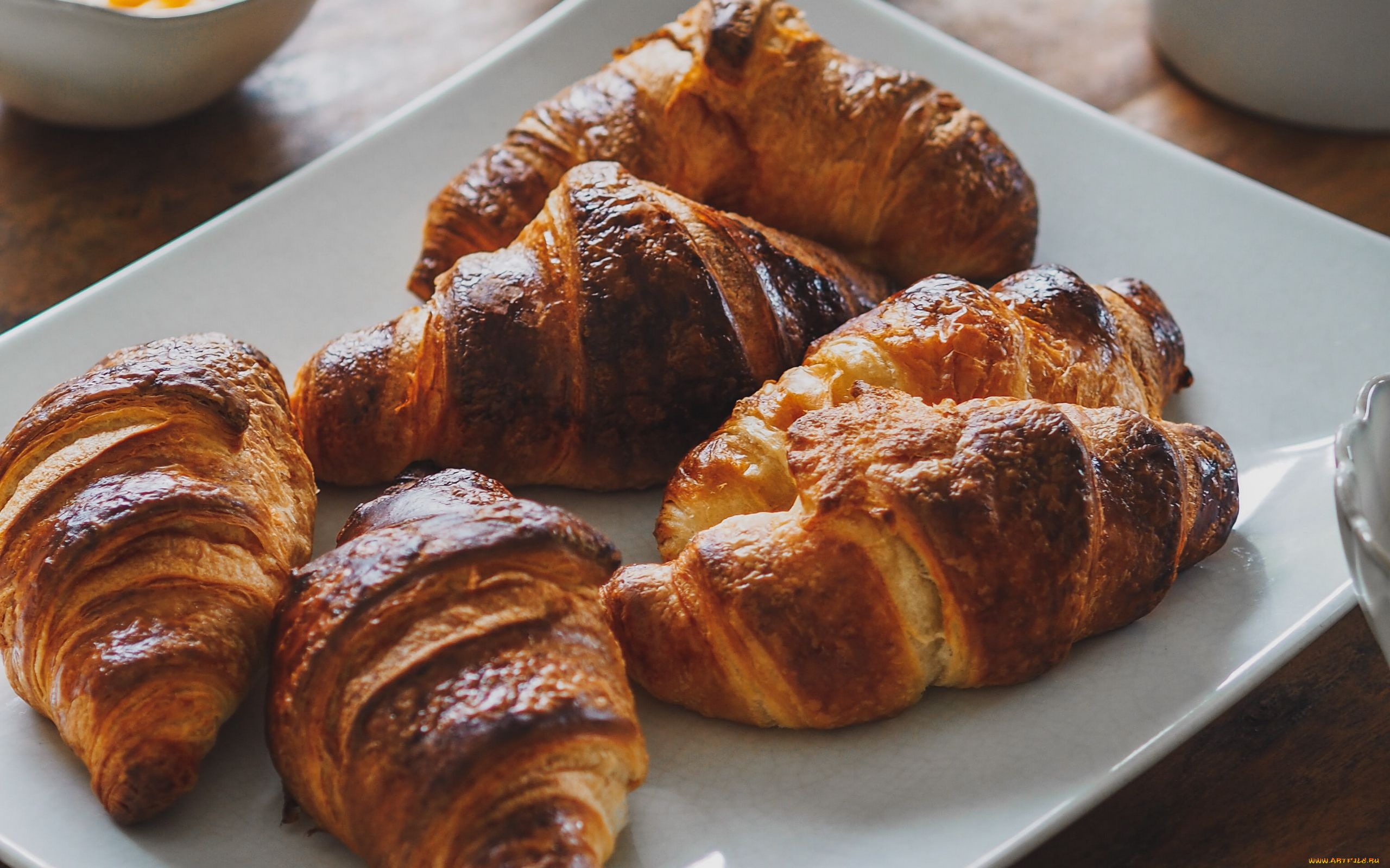 еда, хлеб, , выпечка, круассаны, сдоба, выпечка