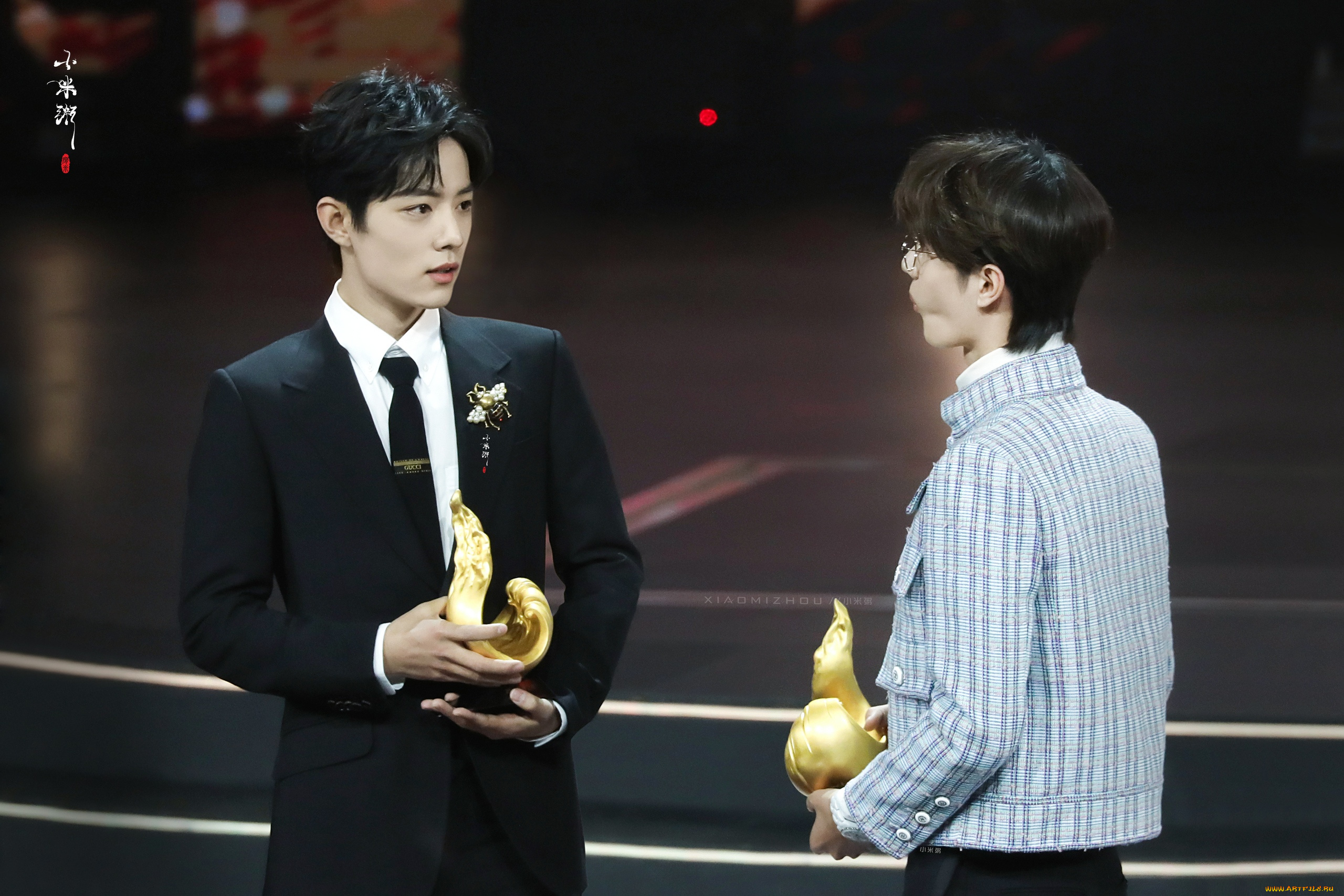 разное, знаменитости, ван, ибо, сяо, чжань, сцена, награды